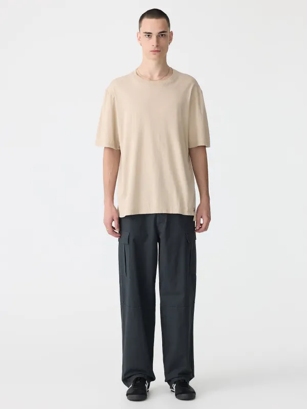 Tech Print Slouch Fit T-Shirt sold by Bassike