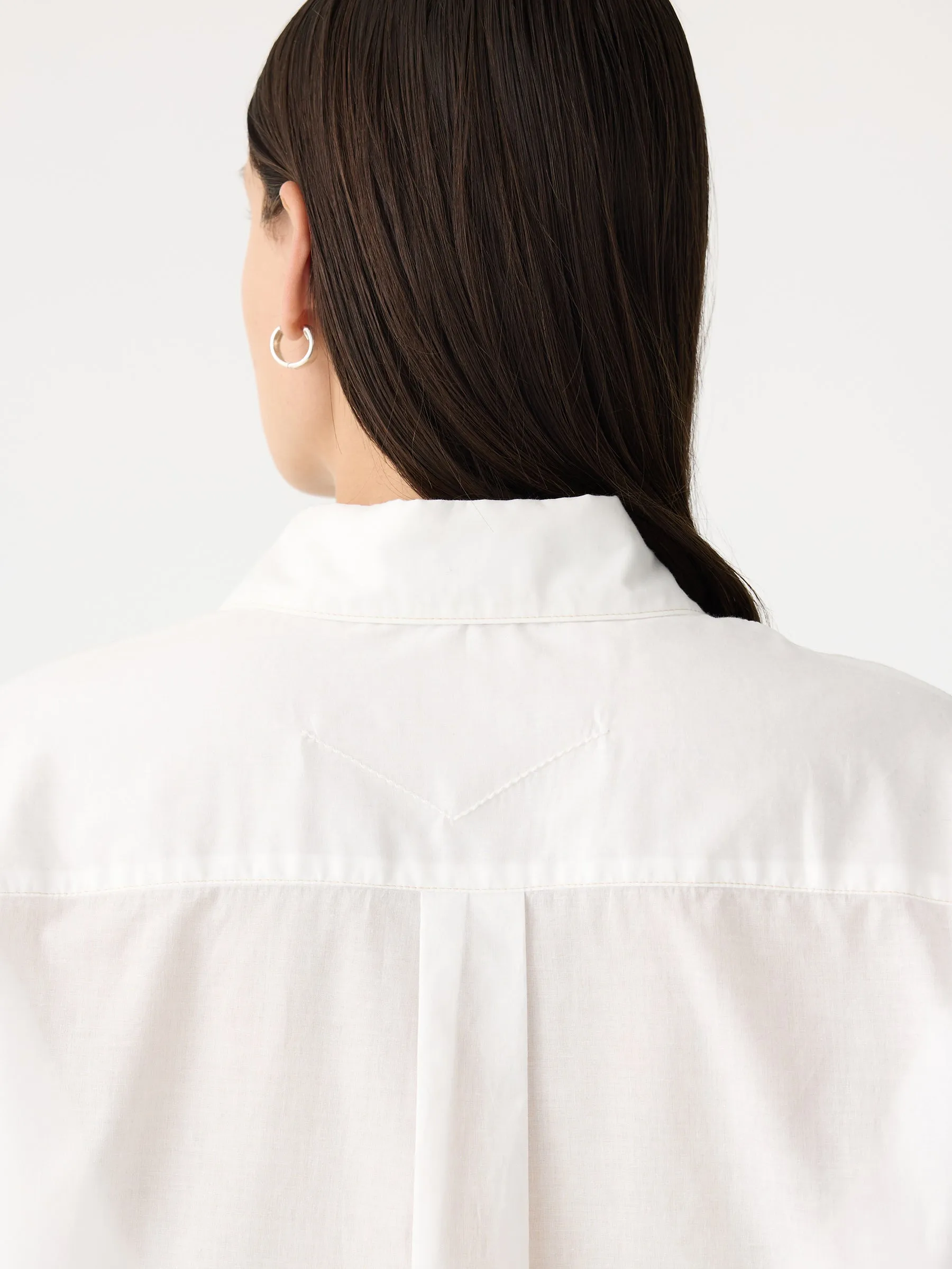 Topstitch Classic Shirt sold by Bassike product image thumbnail 4