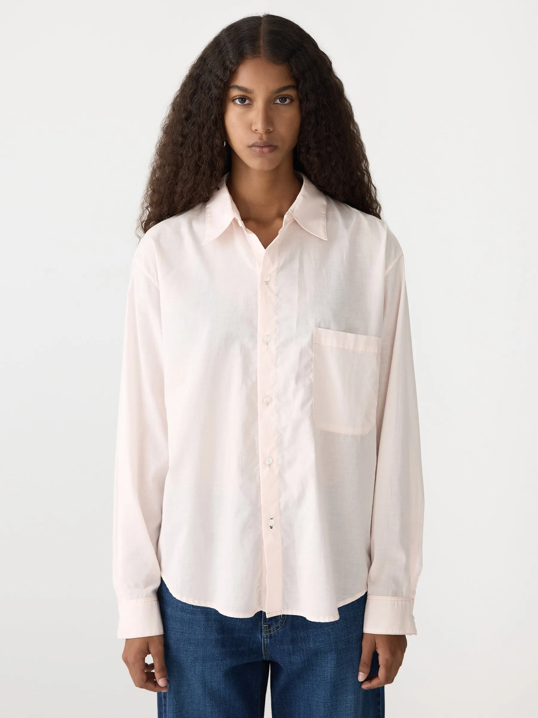 Topstitch Classic Shirt sold by Bassike product image thumbnail 2