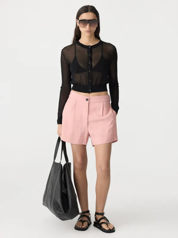 Viscose Pleated Short sold by Bassike