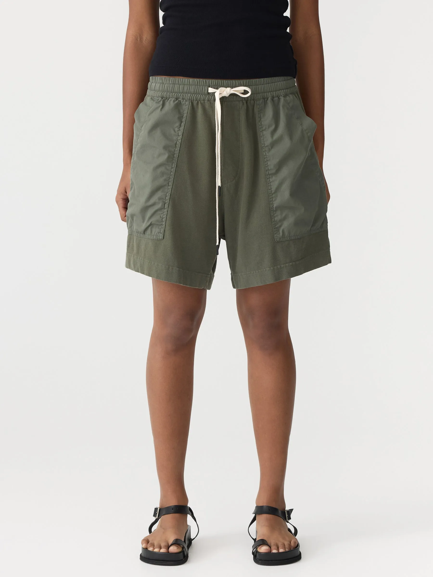 Contrast Pocket Detail Short sold by Bassike product image thumbnail 2
