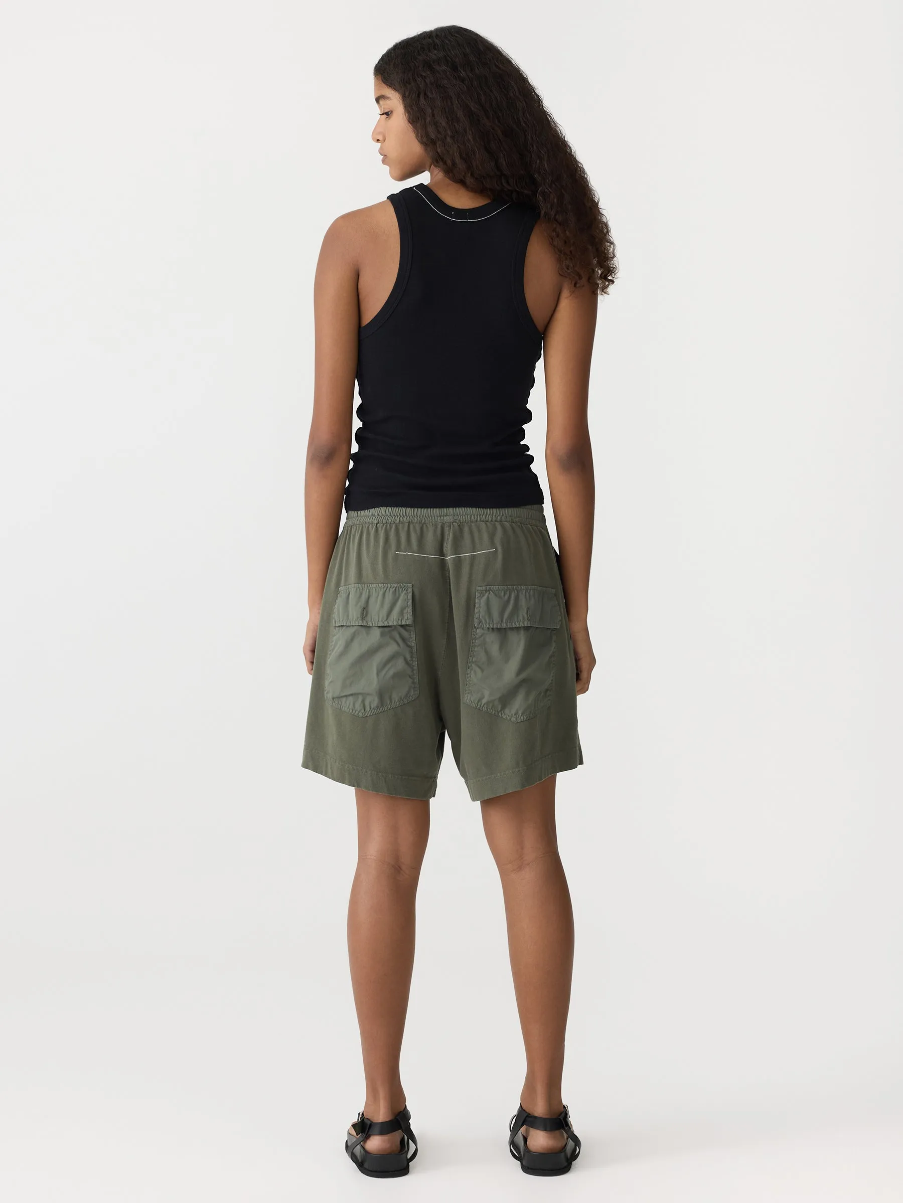 Contrast Pocket Detail Short sold by Bassike product image thumbnail 5