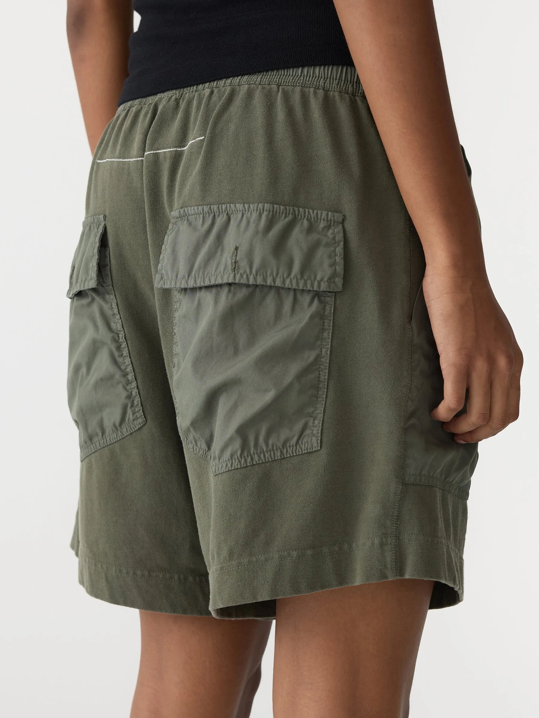 Contrast Pocket Detail Short sold by Bassike product image thumbnail 4