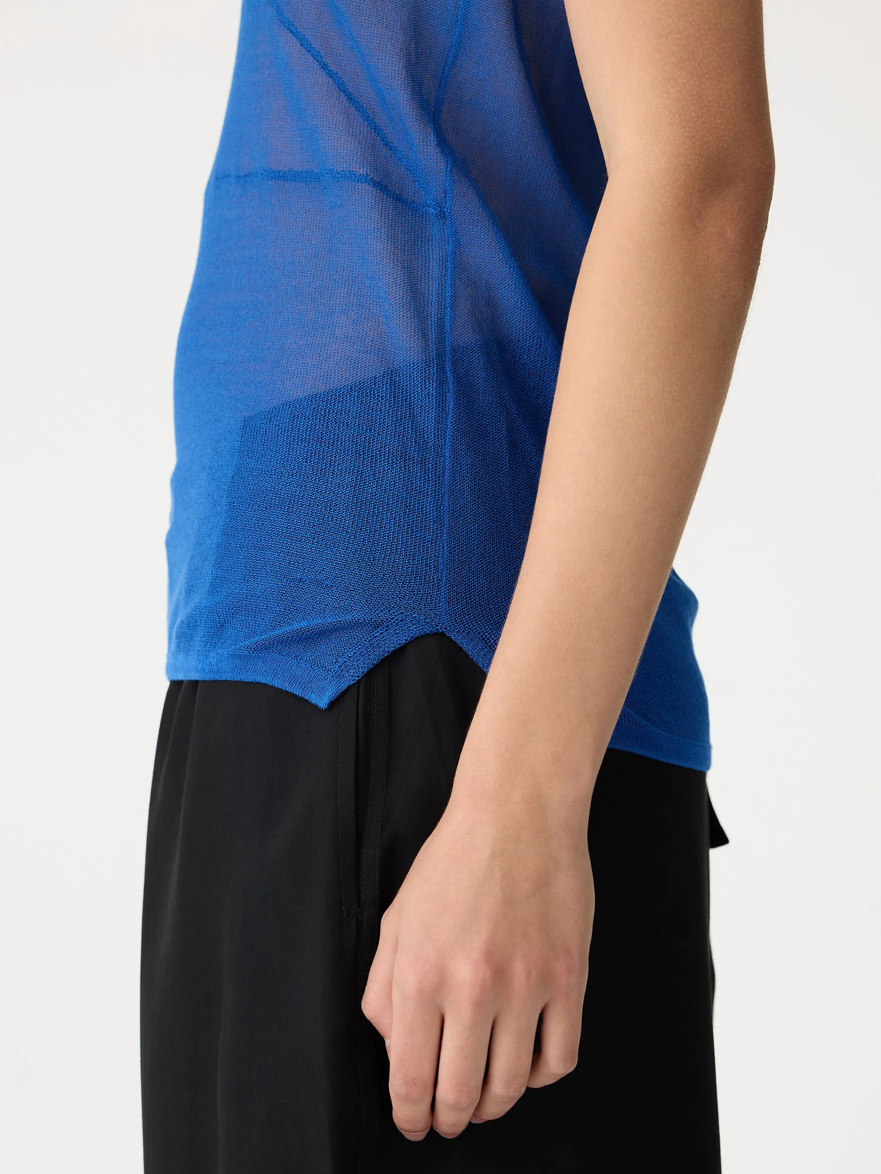 Fine Seam Detail Tank Knit sold by Bassike product image thumbnail 3