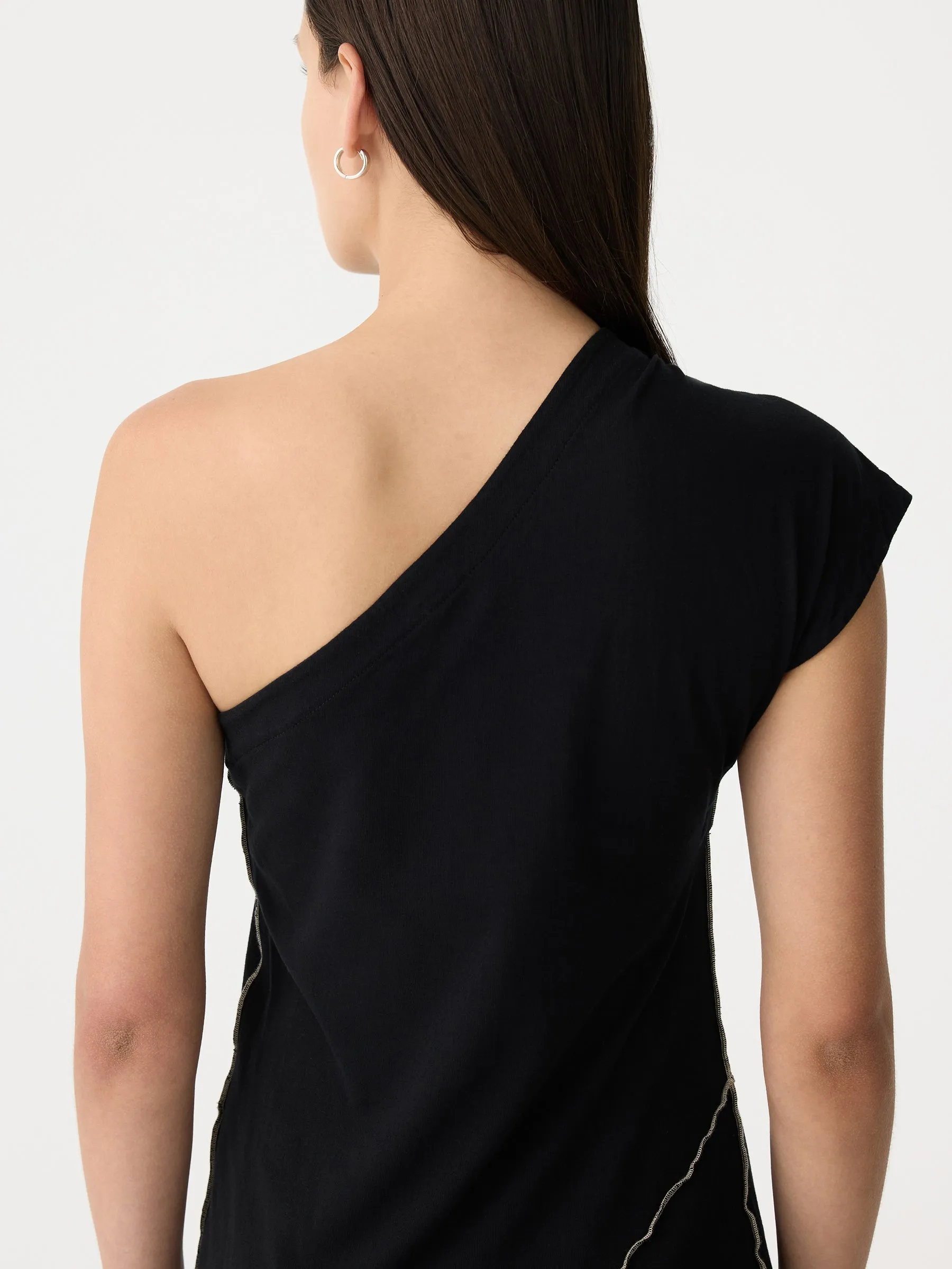 Asymmetric One Shoulder Dress sold by Bassike product image thumbnail 5