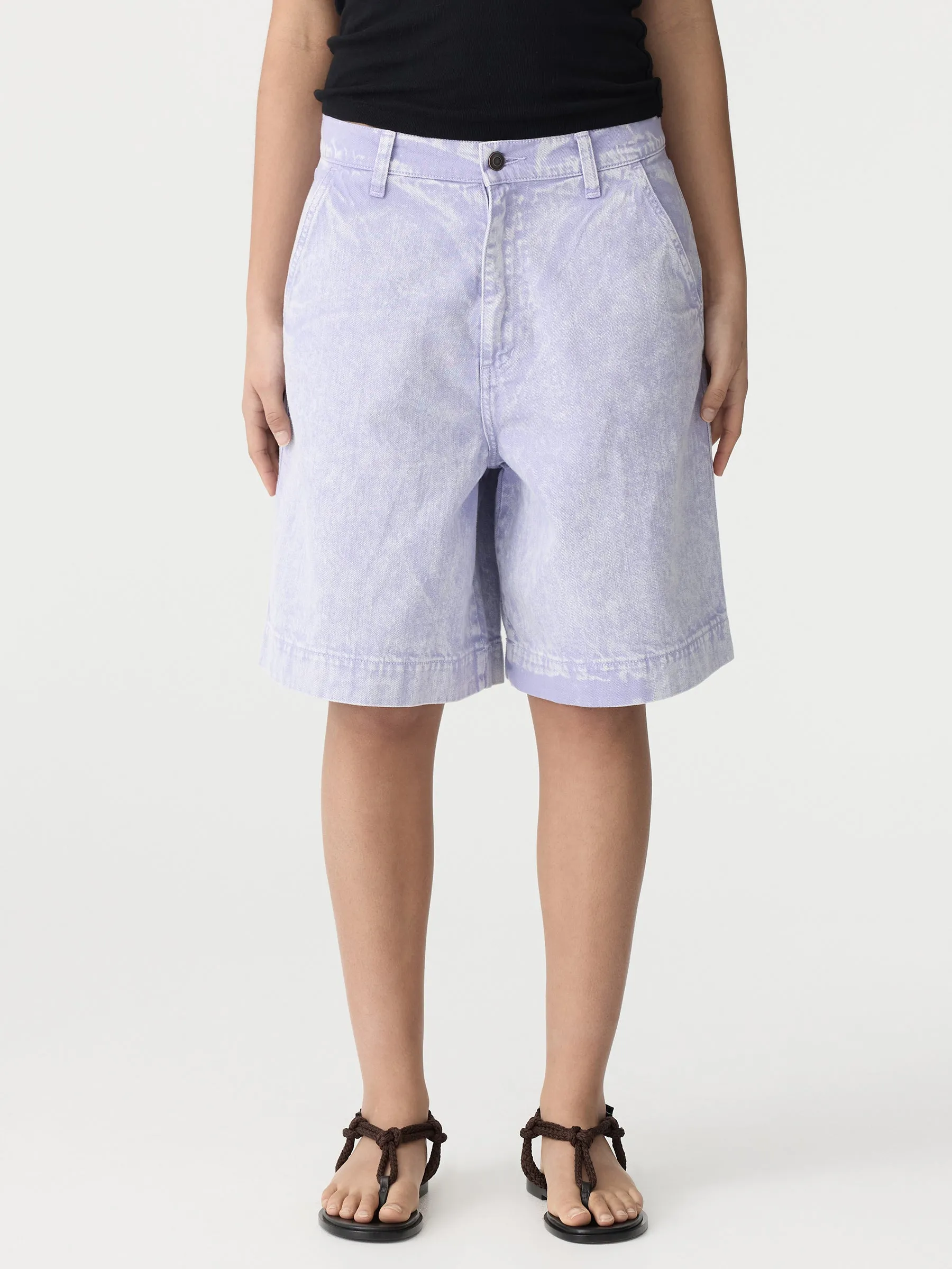 Denim Bermuda Short sold by Bassike product image thumbnail 2