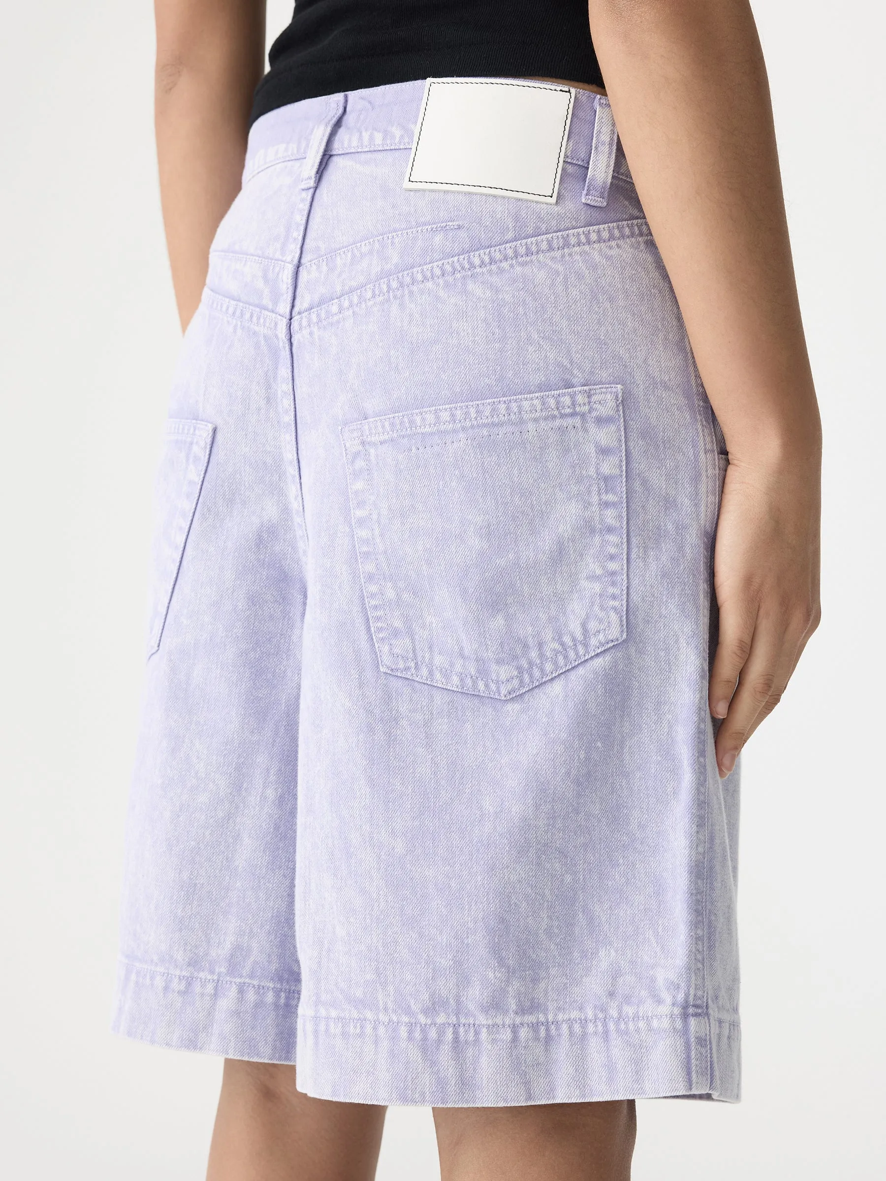 Denim Bermuda Short sold by Bassike product image thumbnail 4