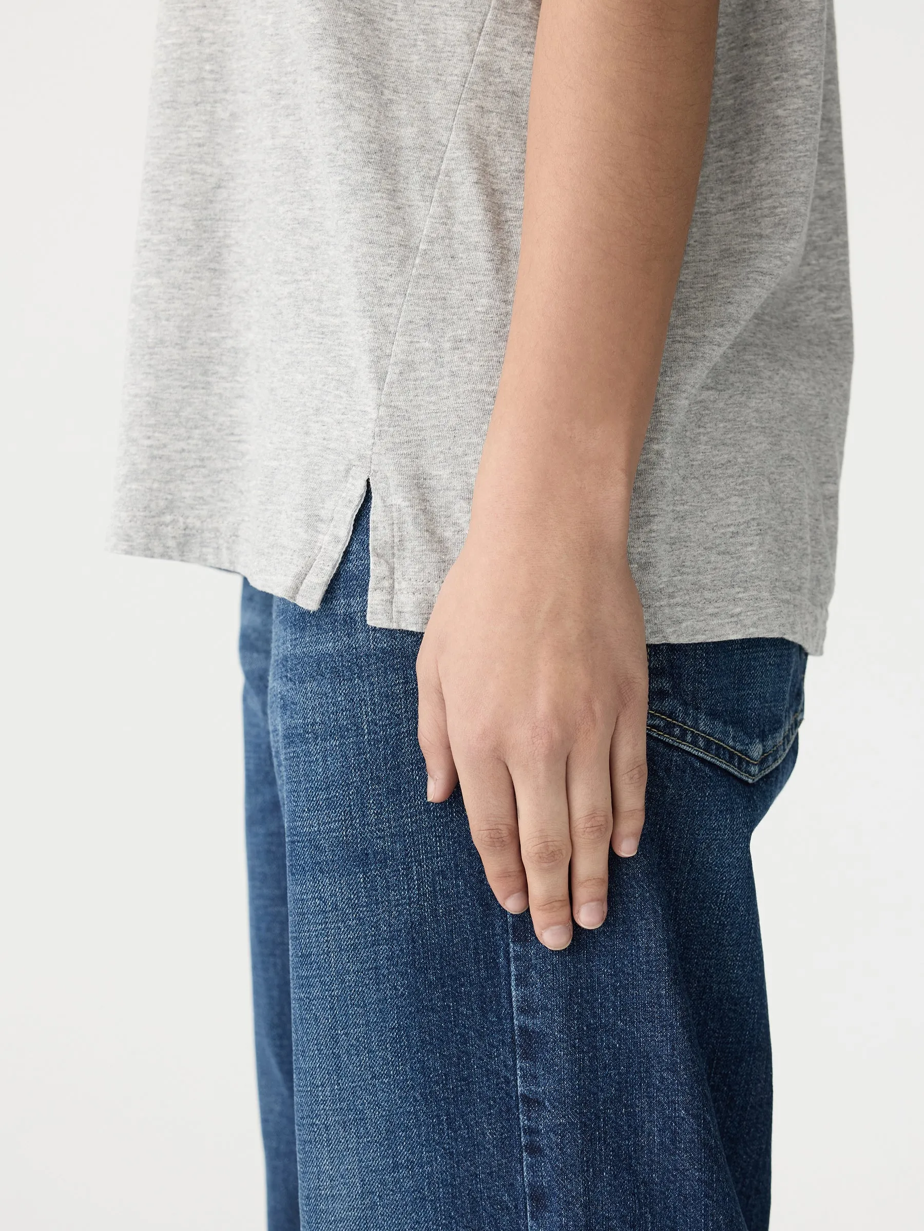 Boyfriend Heritage Short Sleeve T-Shirt sold by Bassike product image thumbnail 4