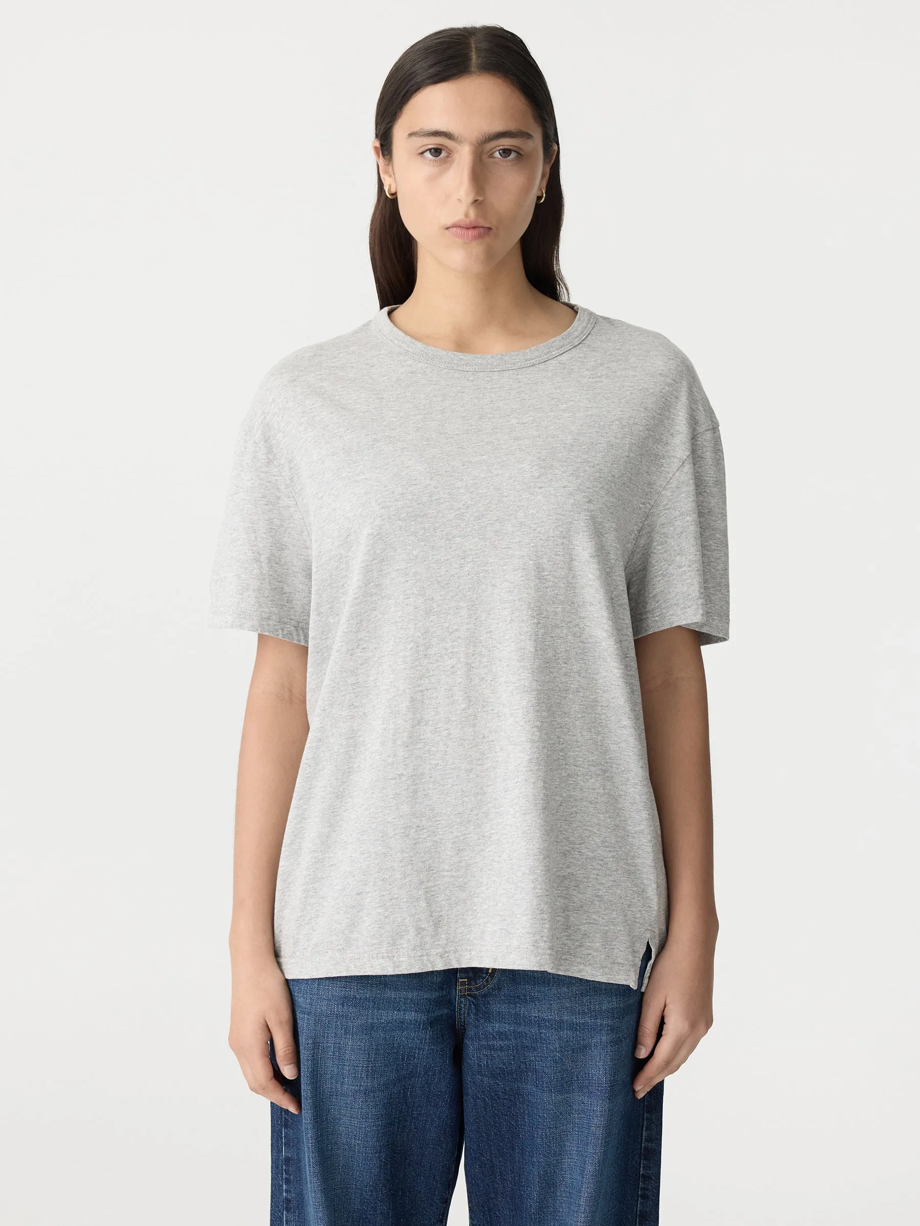 Boyfriend Heritage Short Sleeve T-Shirt sold by Bassike product image thumbnail 2