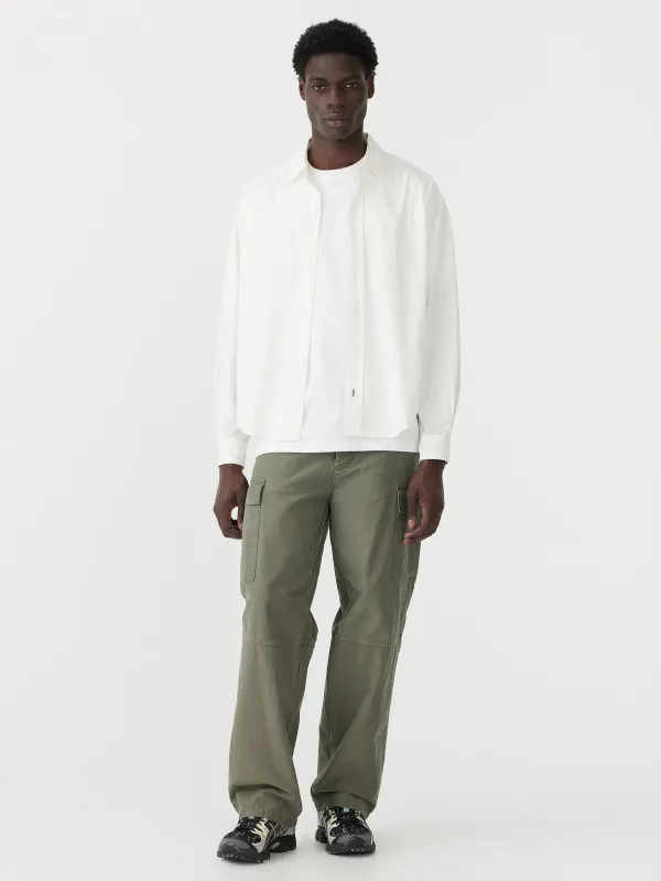 Crushed Cotton Boxy Shirt sold by Bassike