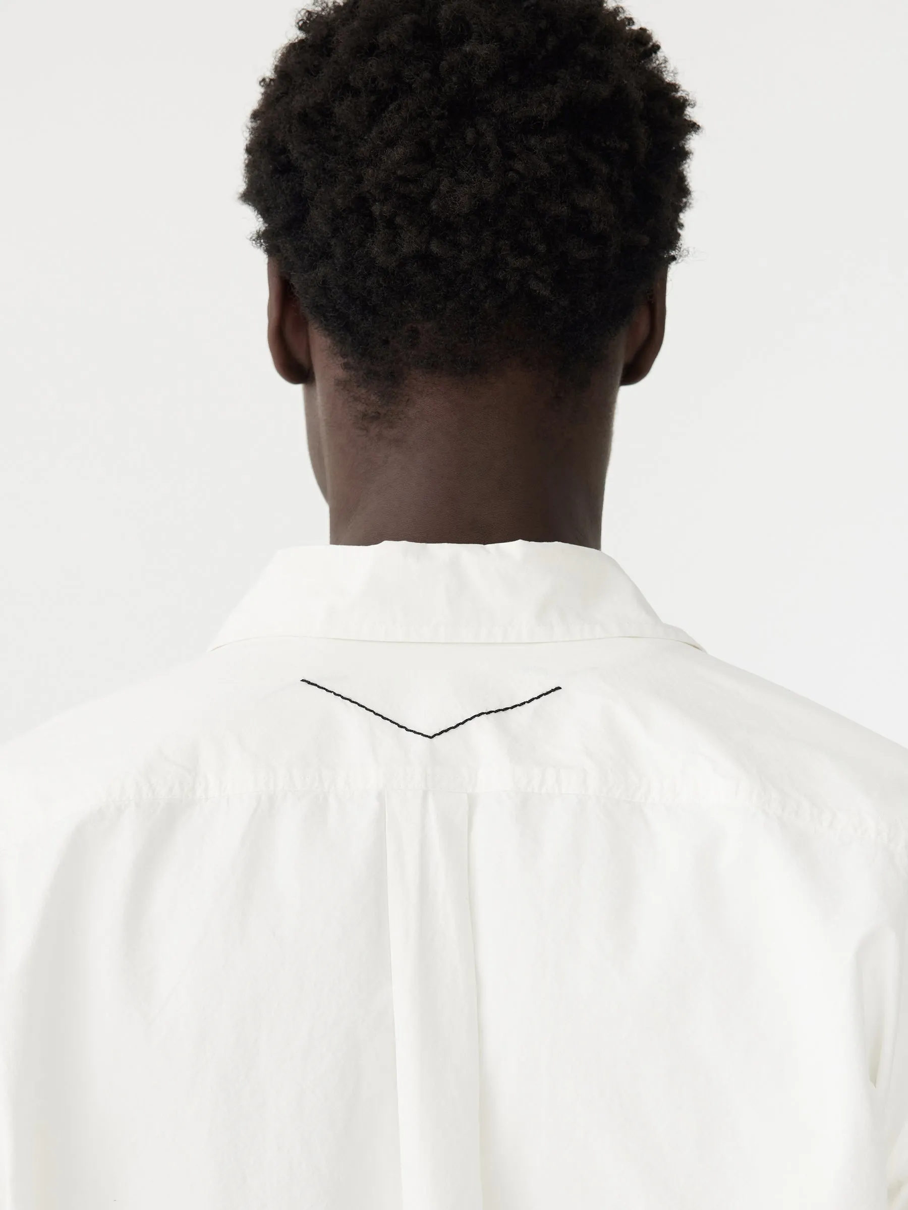 Crushed Cotton Boxy Shirt sold by Bassike product image thumbnail 5