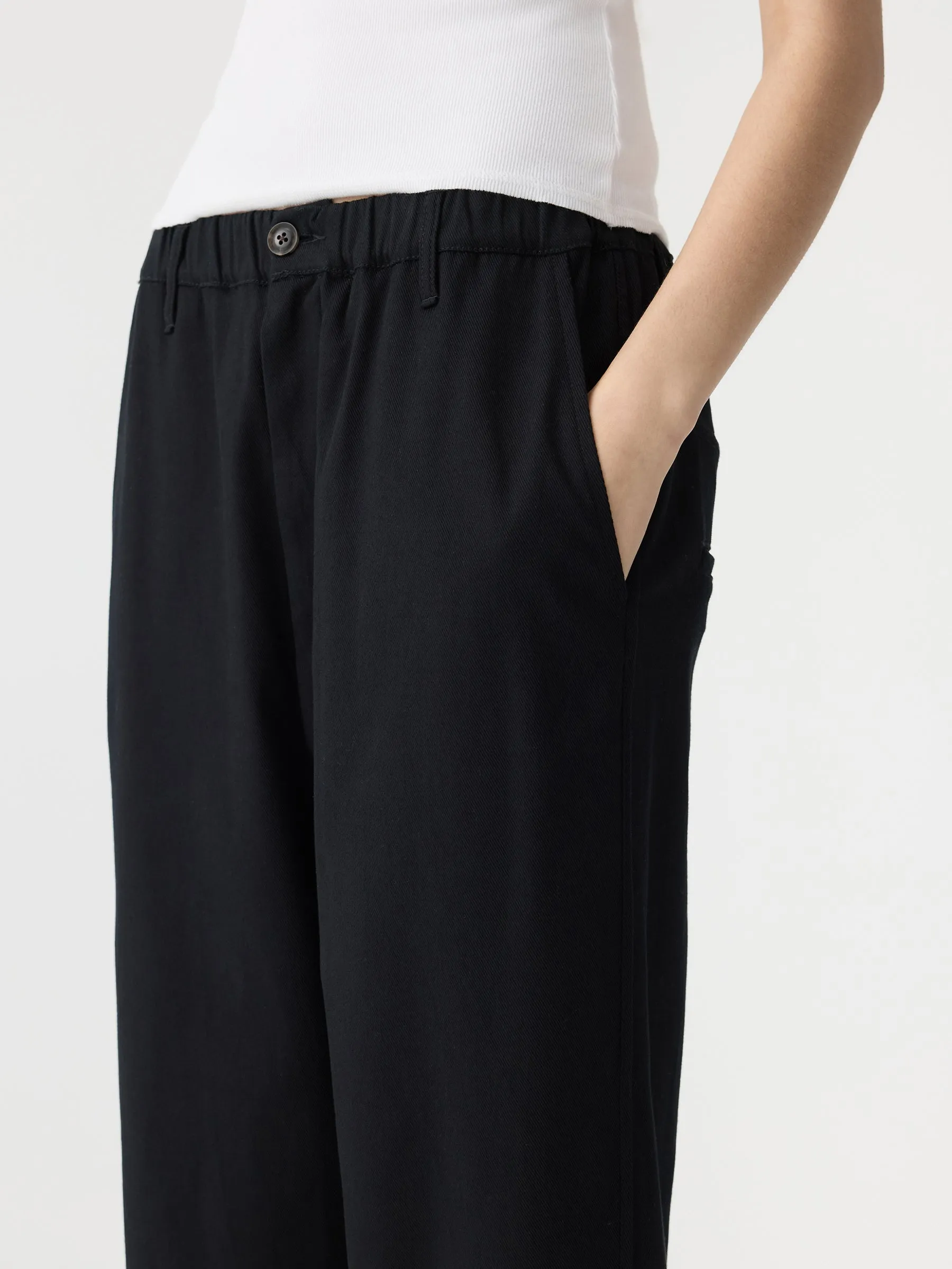 Lo Rise Pull On Pant sold by Bassike product image thumbnail 3