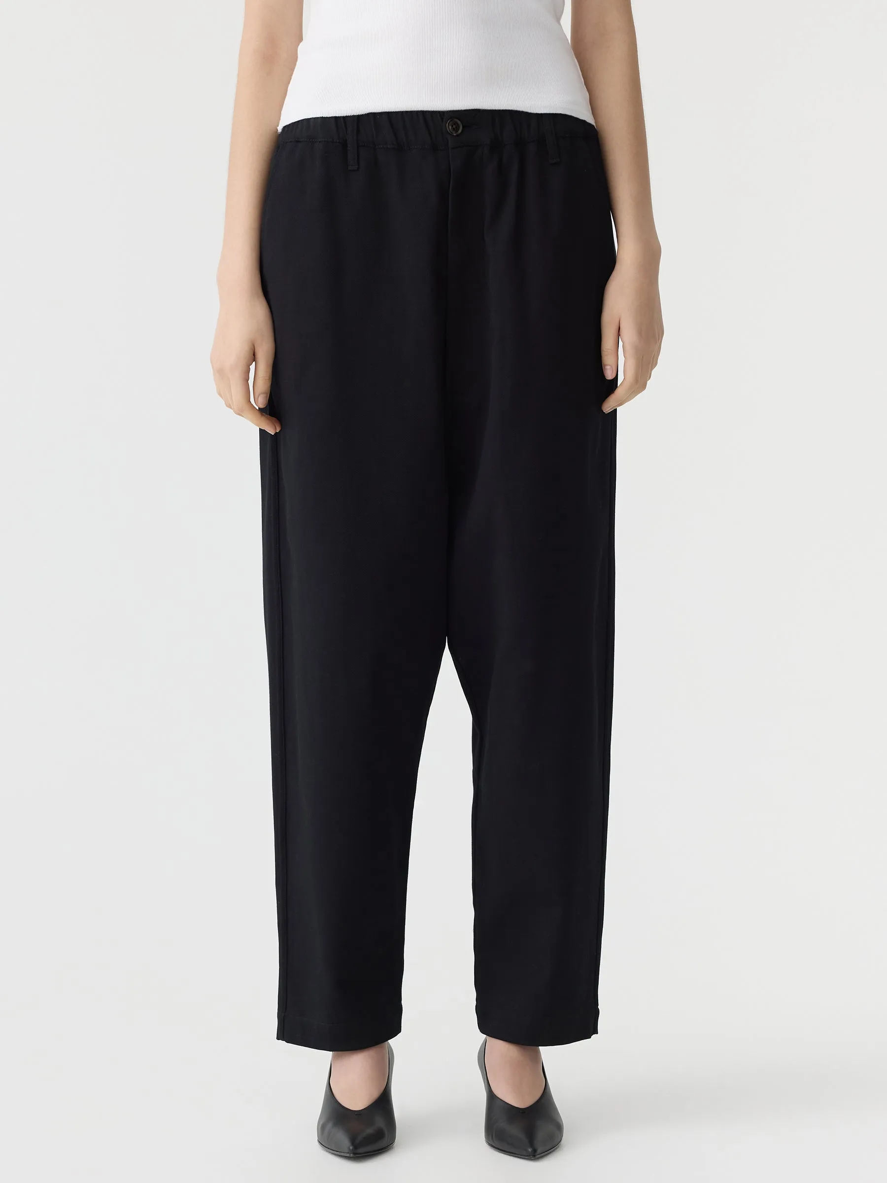 Lo Rise Pull On Pant sold by Bassike product image thumbnail 2