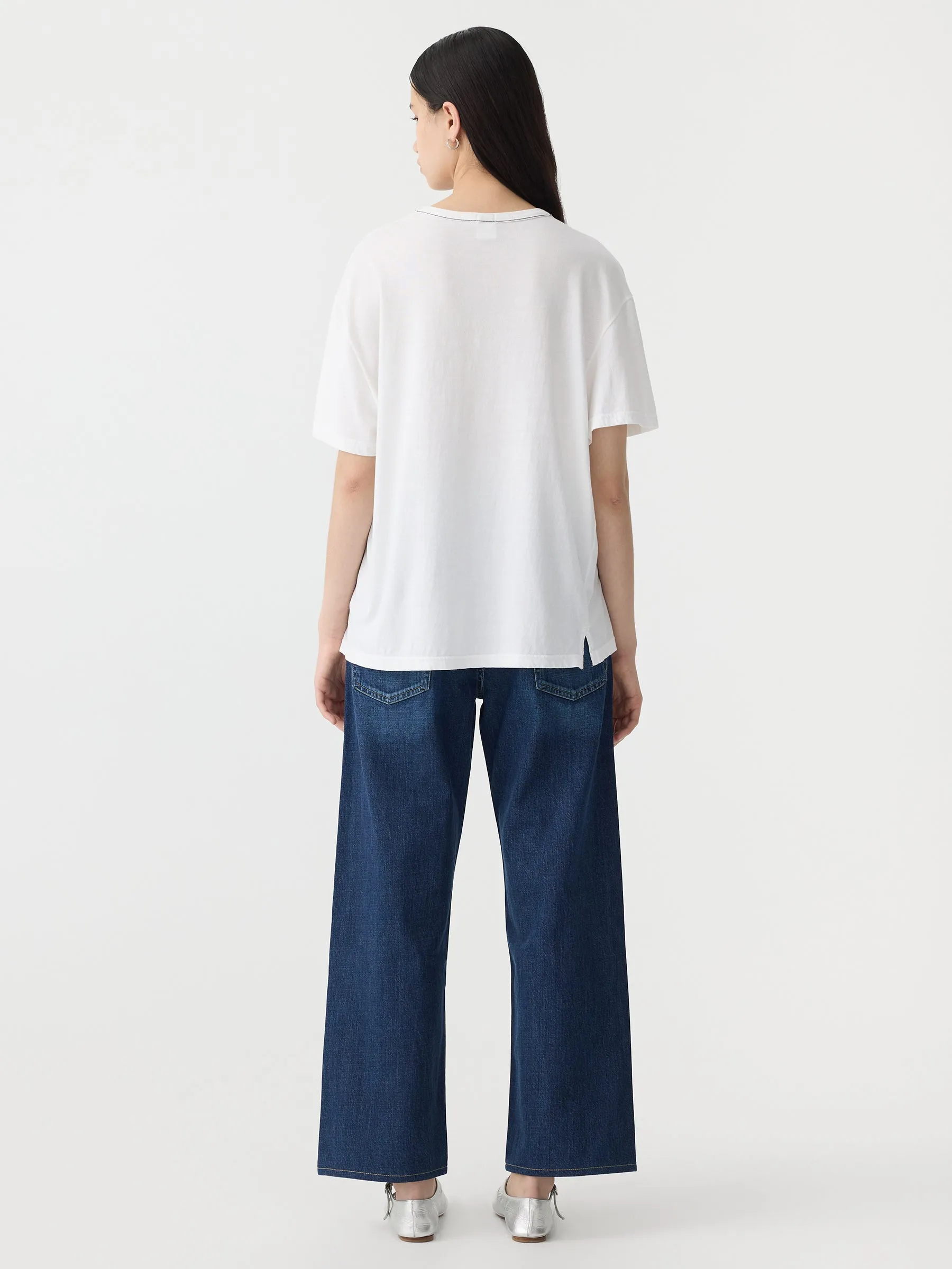 Boyfriend Heritage Short Sleeve T-Shirt sold by Bassike product image thumbnail 5