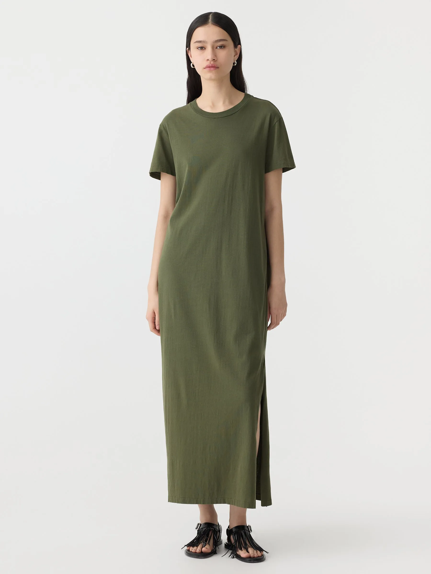 Longerline T-Shirt Dress sold by Bassike