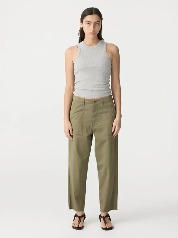 Stretch Cotton Relaxed Pant sold by Bassike