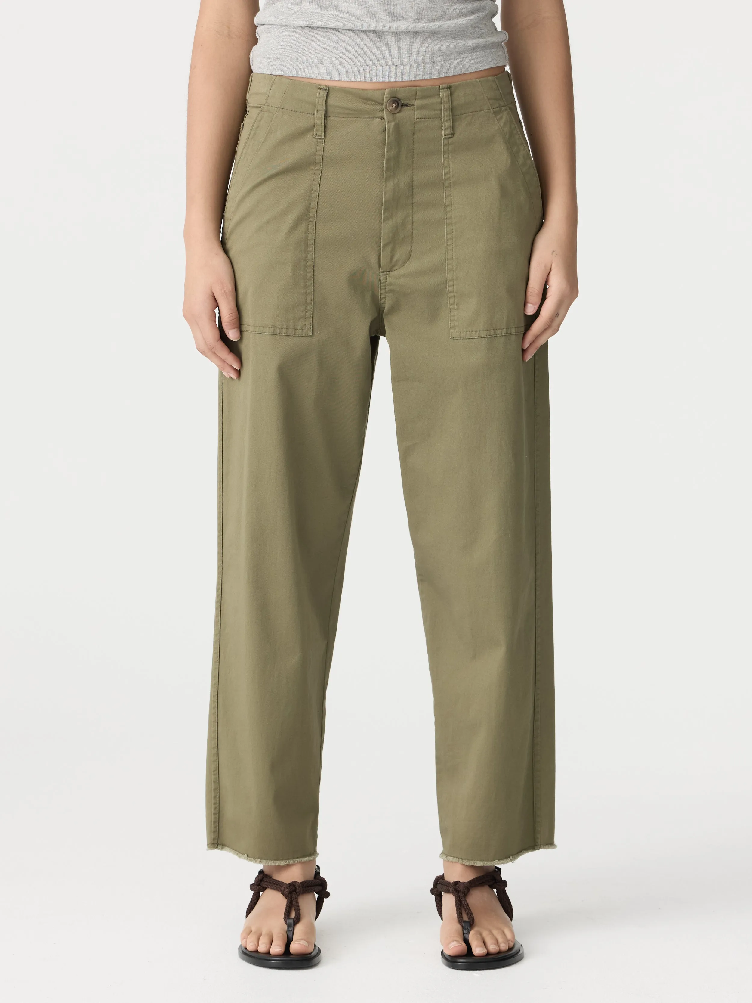 Stretch Cotton Relaxed Pant sold by Bassike product image thumbnail 2
