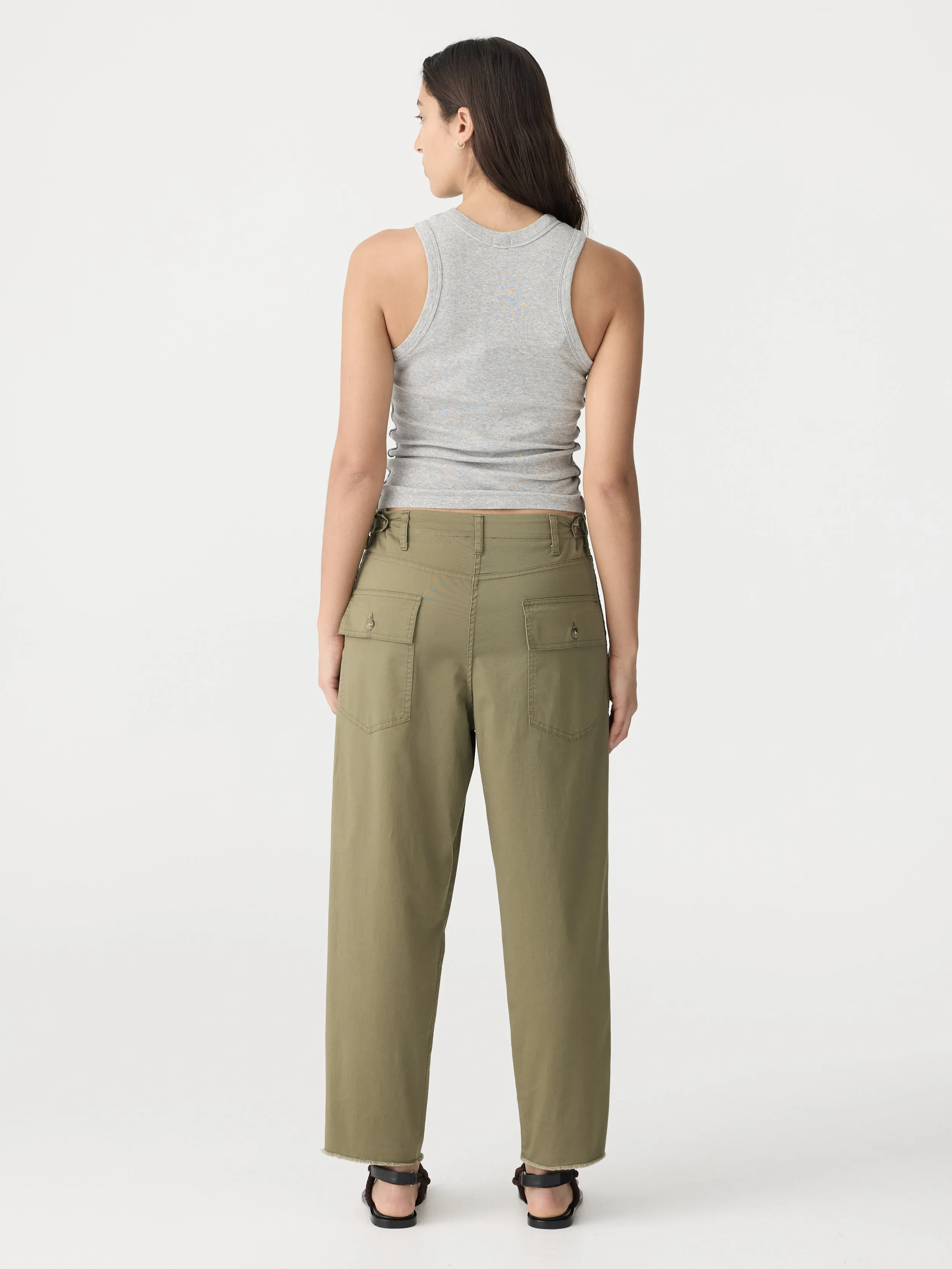 Stretch Cotton Relaxed Pant sold by Bassike product image thumbnail 5