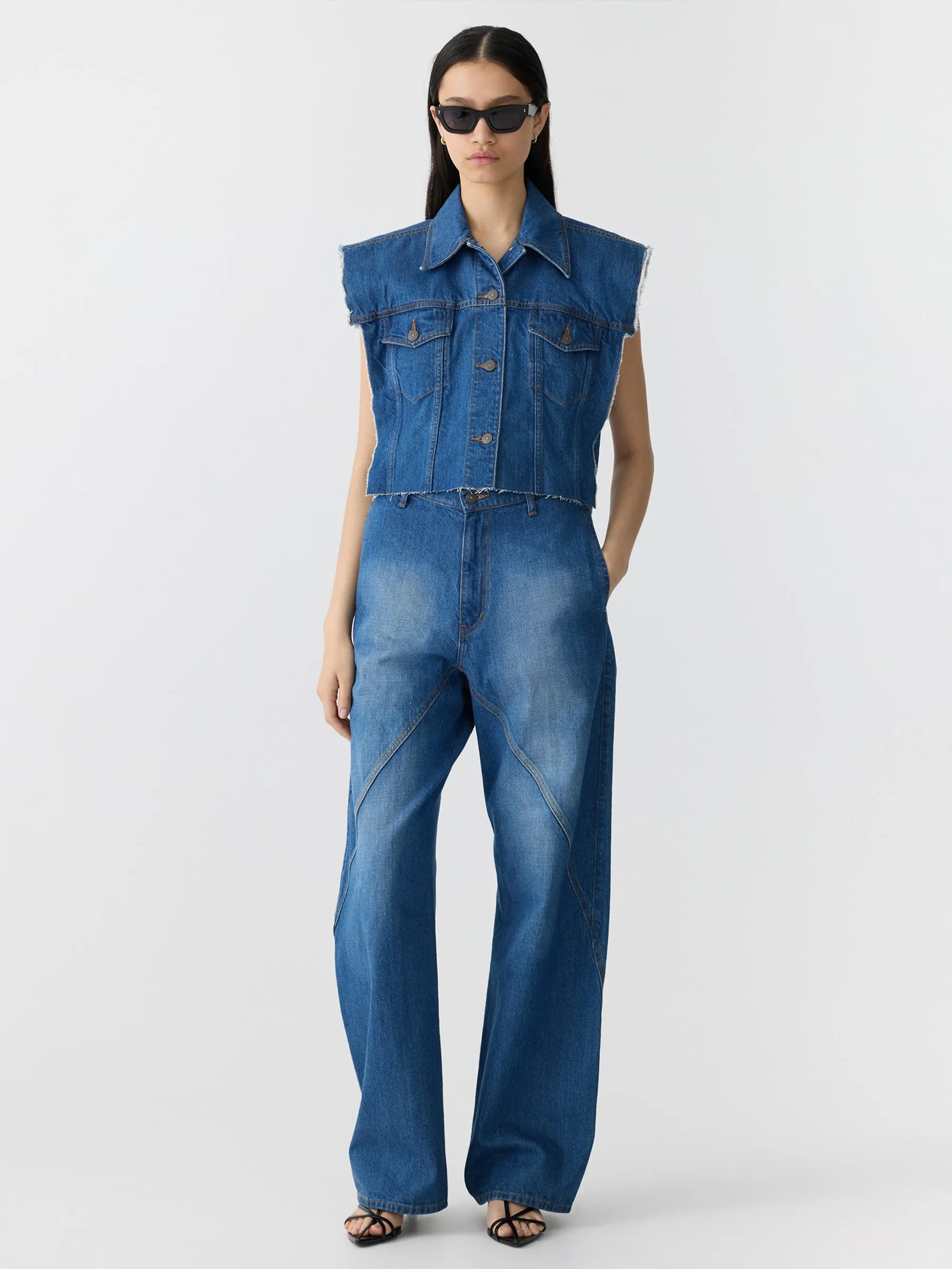 Slouch Panel Jean sold by Bassike