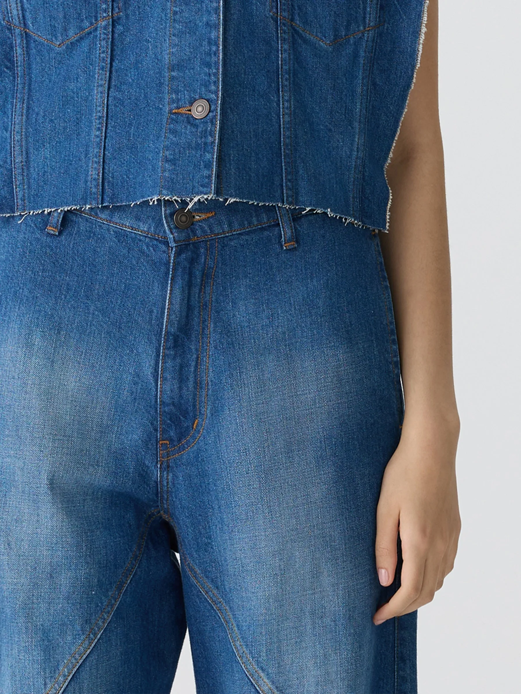 Slouch Panel Jean sold by Bassike product image thumbnail 3