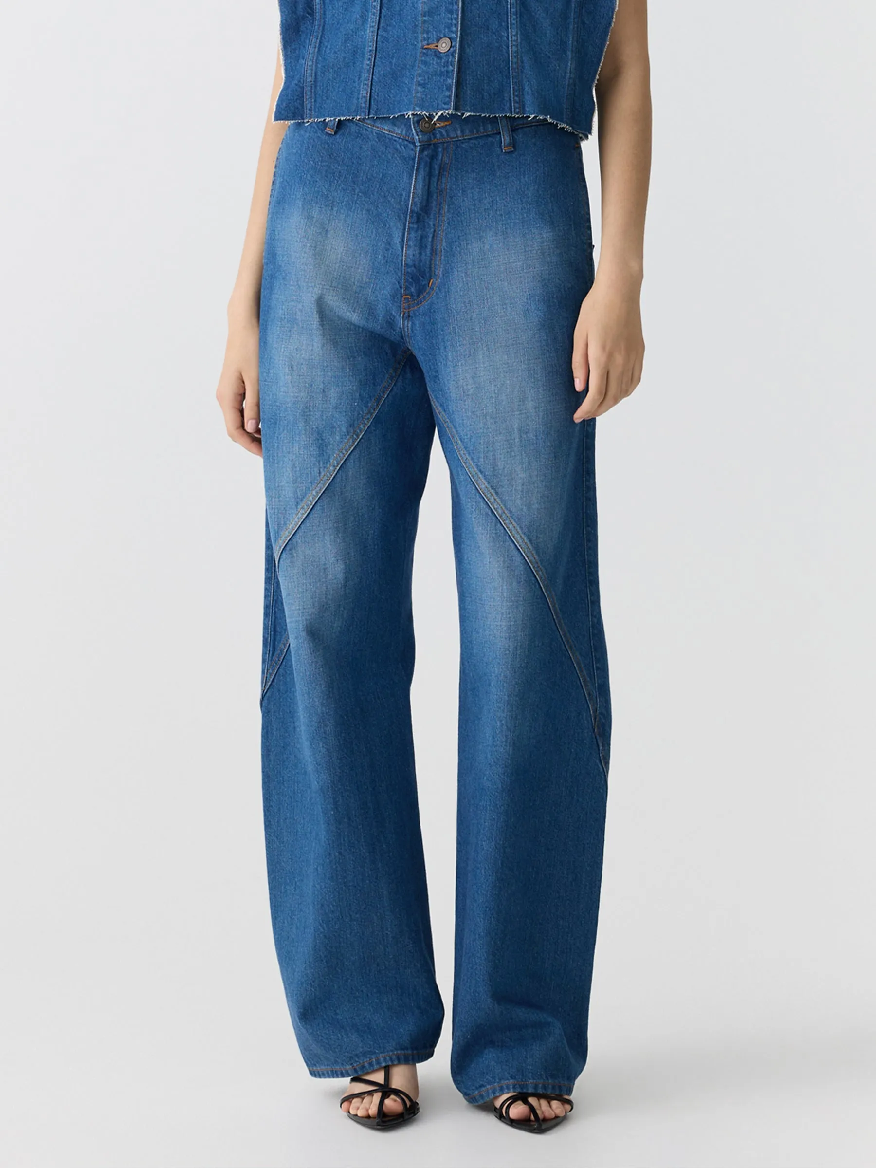 Slouch Panel Jean sold by Bassike product image thumbnail 2