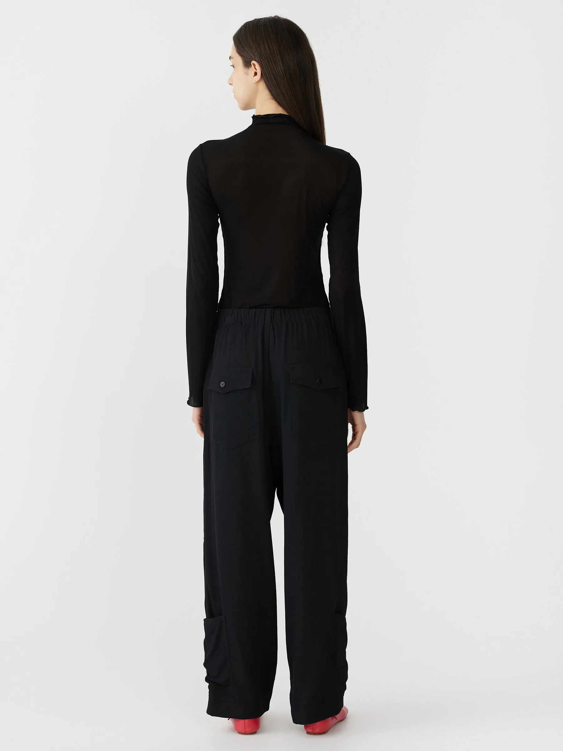 Viscose Twill Utility Pant sold by Bassike product image thumbnail 5