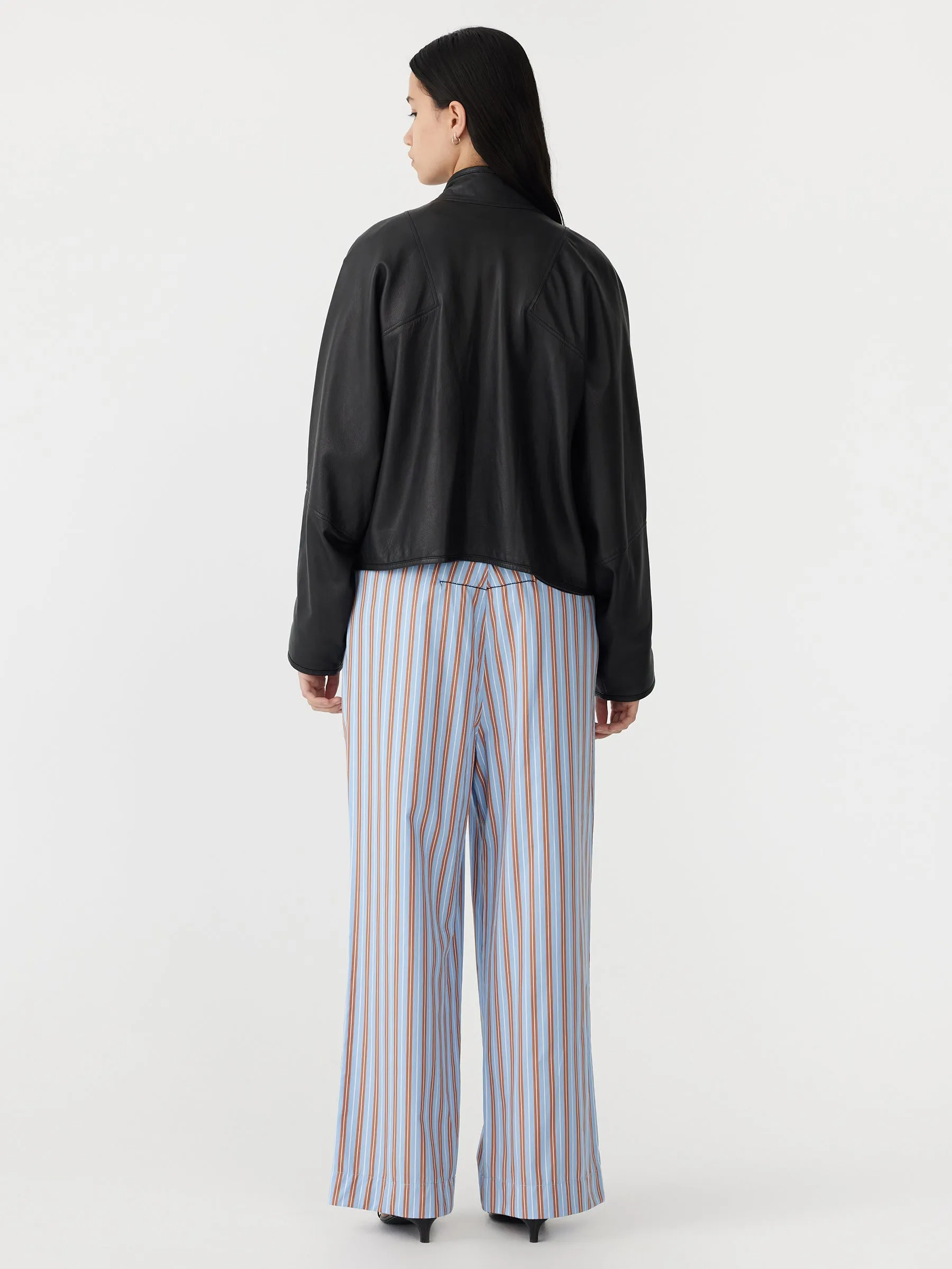 Cotton Stripe Pant sold by Bassike product image thumbnail 5