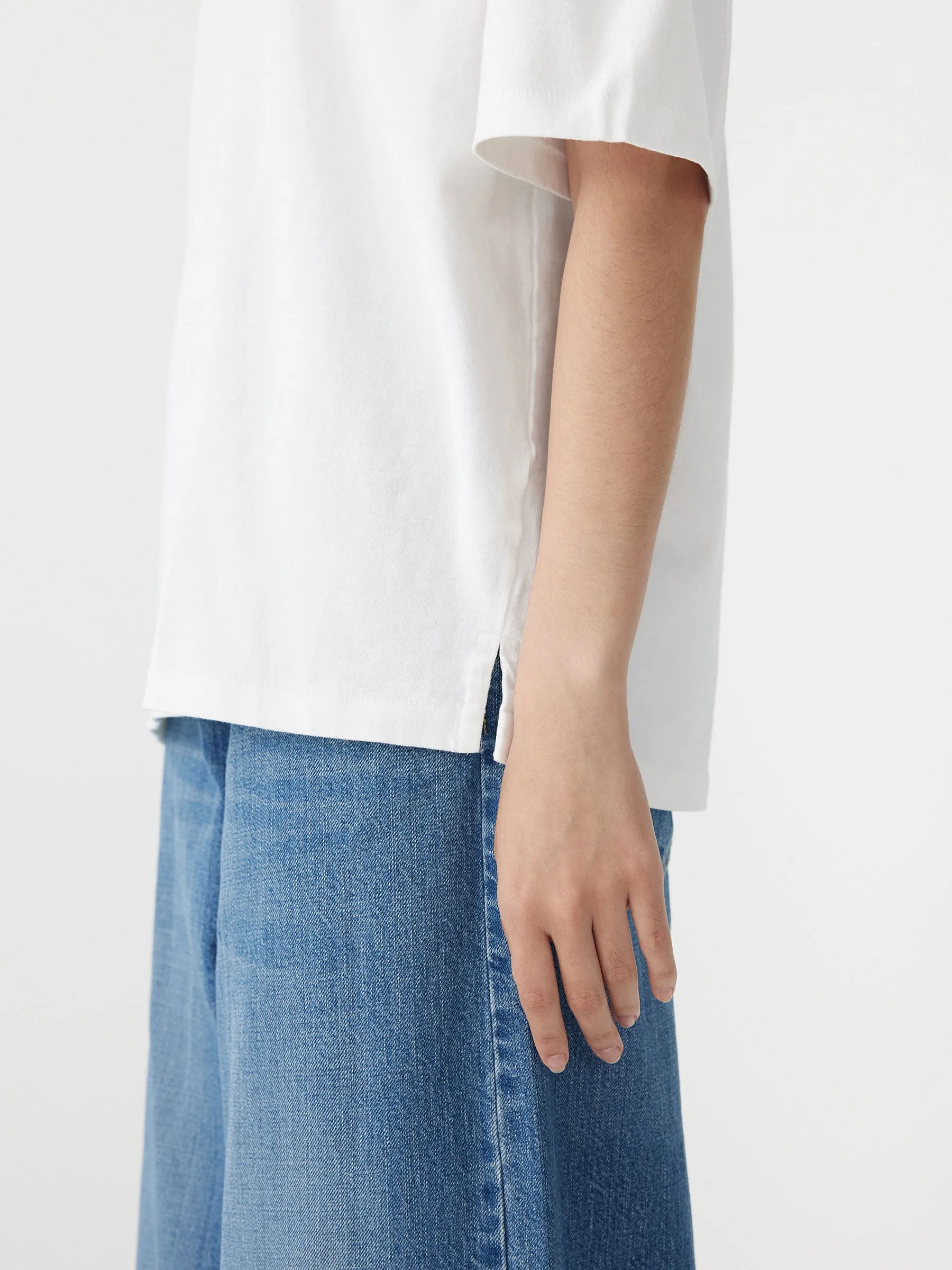 Universal Oversized Short Sleeve T-Shirt sold by Bassike product image thumbnail 5