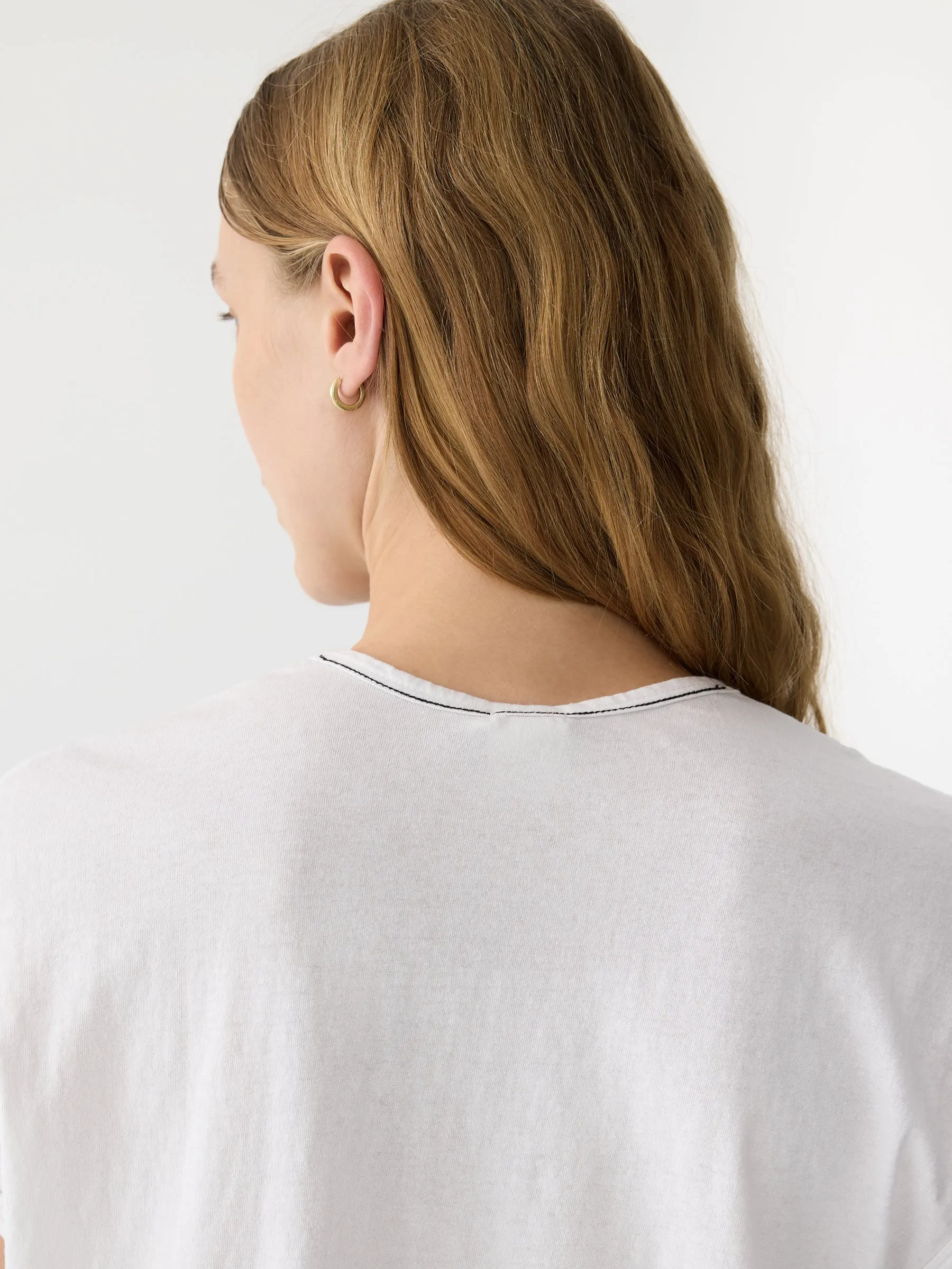 Fine Bind Scoop Neck Tank sold by Bassike product image thumbnail 4