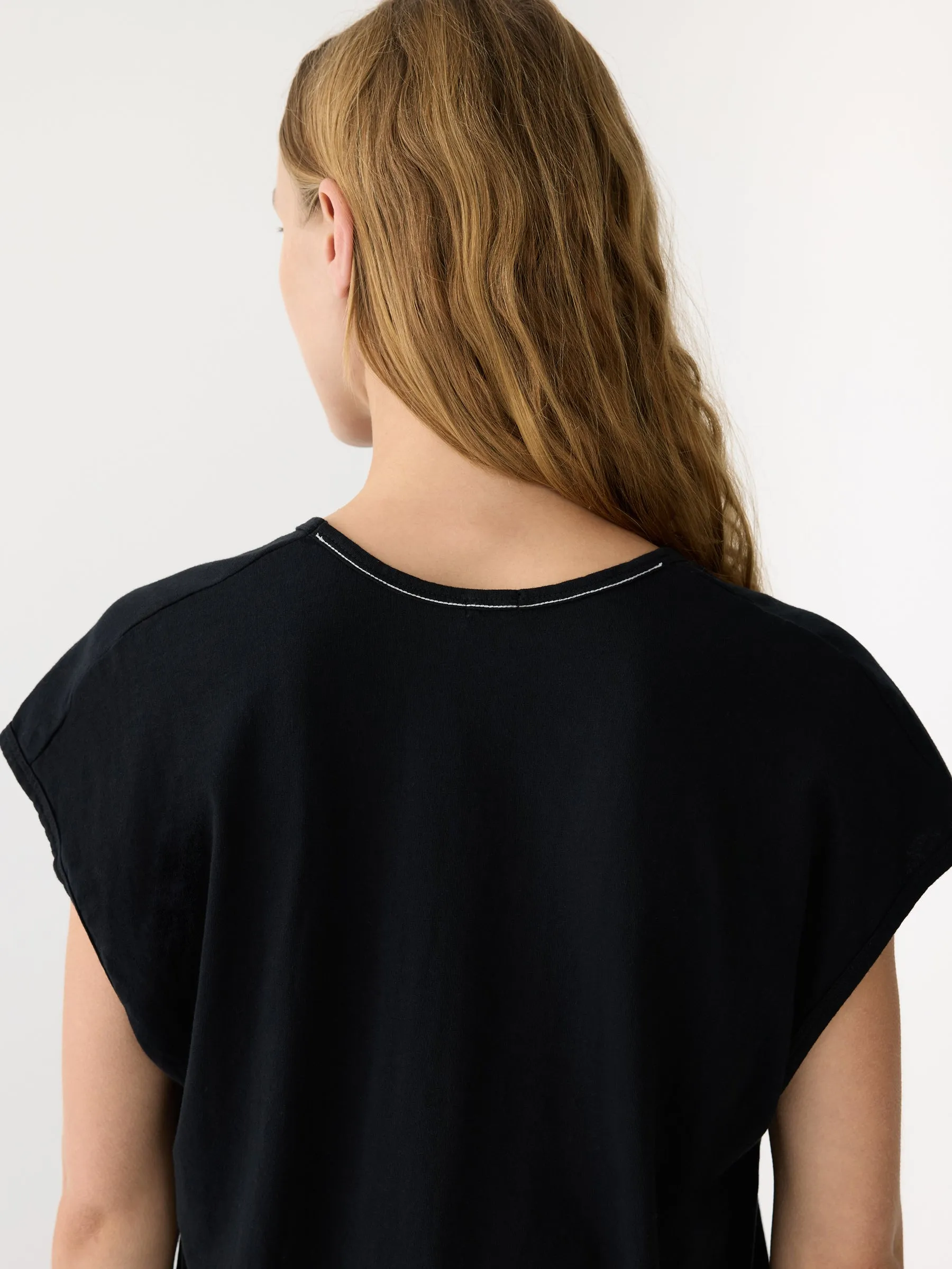 Fine Bind Scoop Neck Tank sold by Bassike product image thumbnail 4