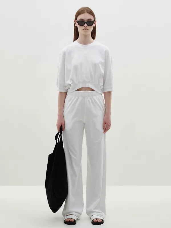 Wide Leg Double Jersey Pant sold by Bassike