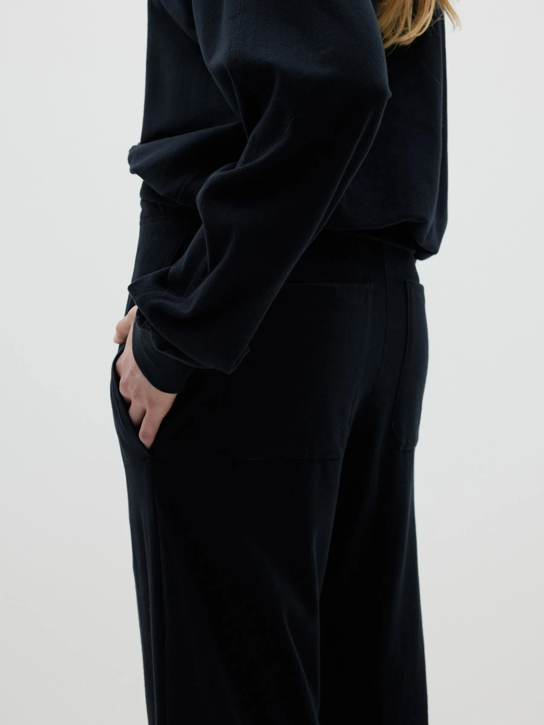 Wide Leg Double Jersey Pant sold by Bassike product image thumbnail 3