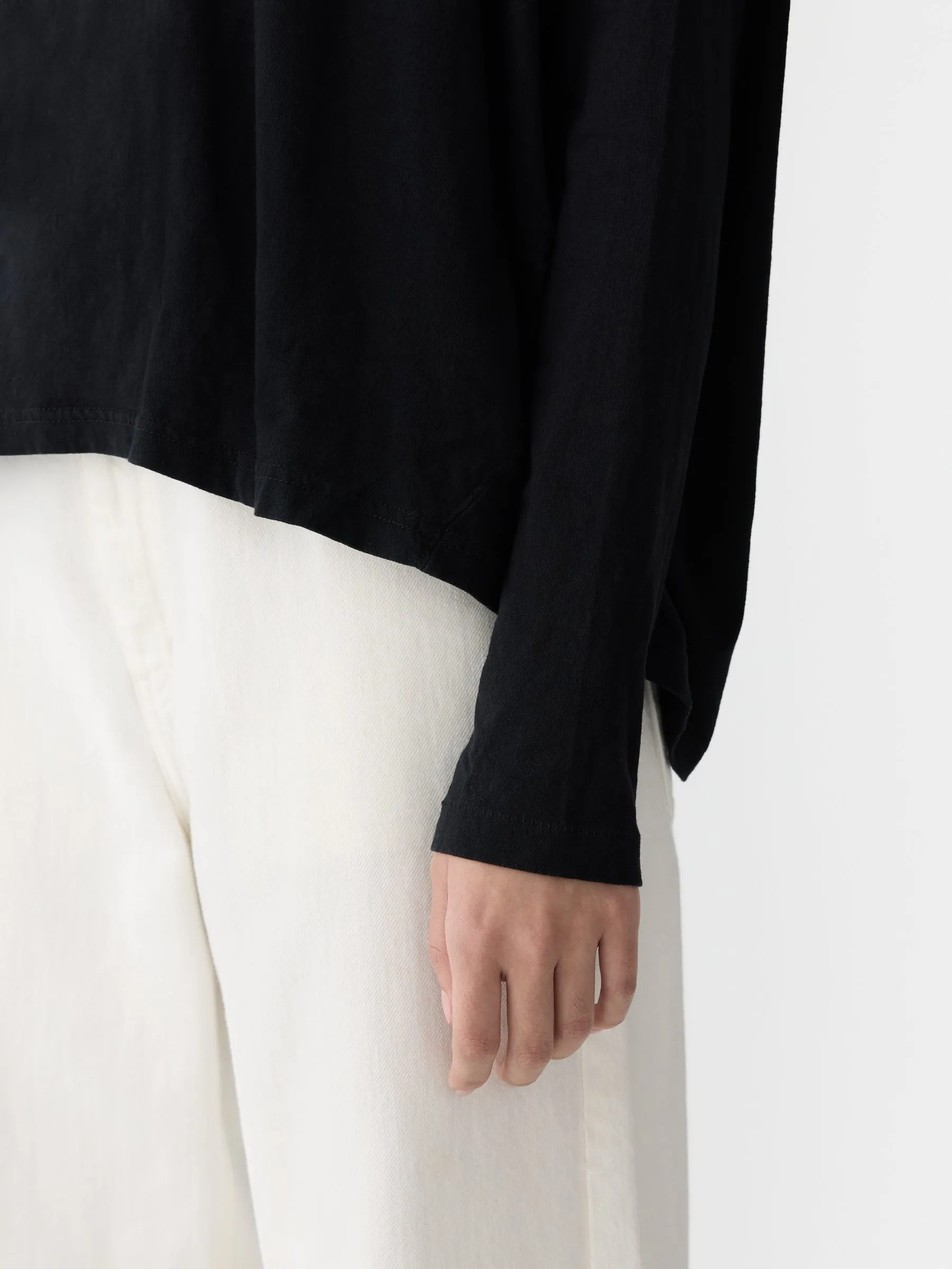 Circle Long Sleeve T-Shirt sold by Bassike product image thumbnail 4