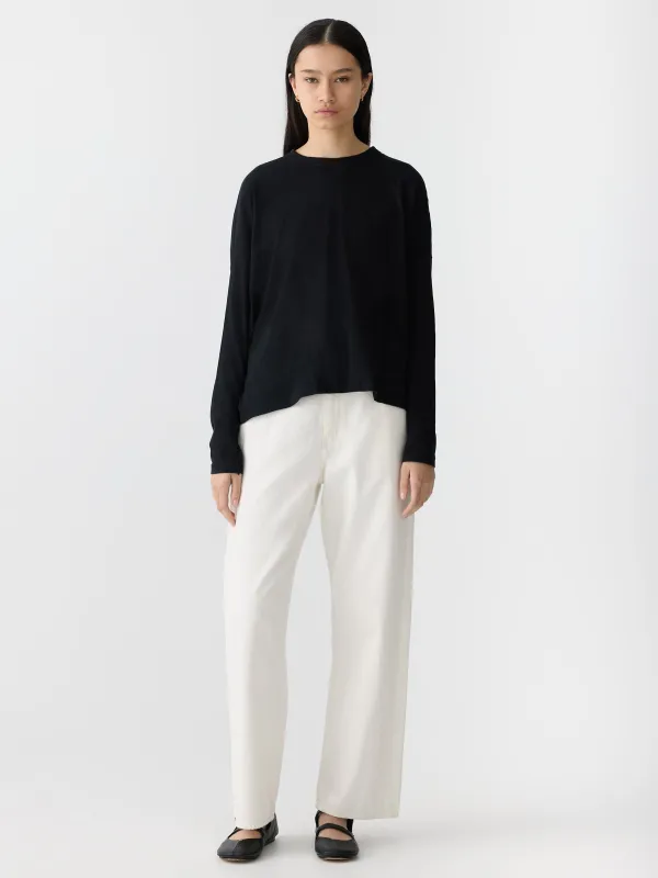 Circle Long Sleeve T-Shirt sold by Bassike