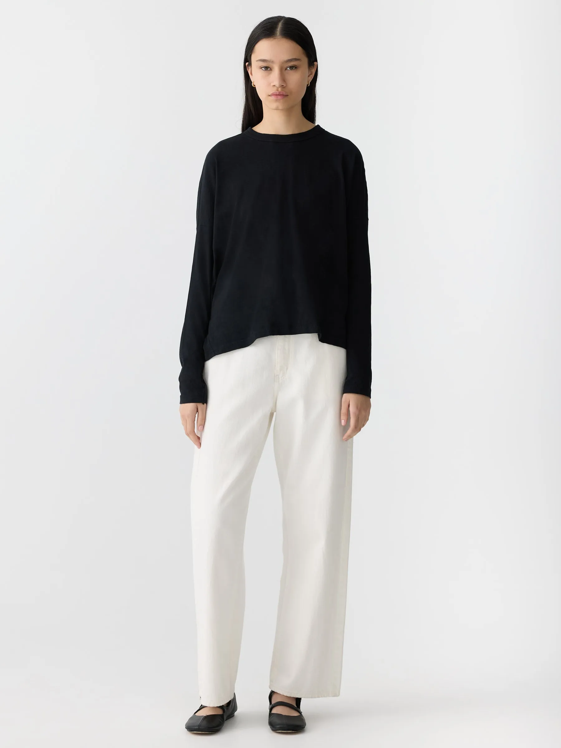 Circle Long Sleeve T-Shirt sold by Bassike