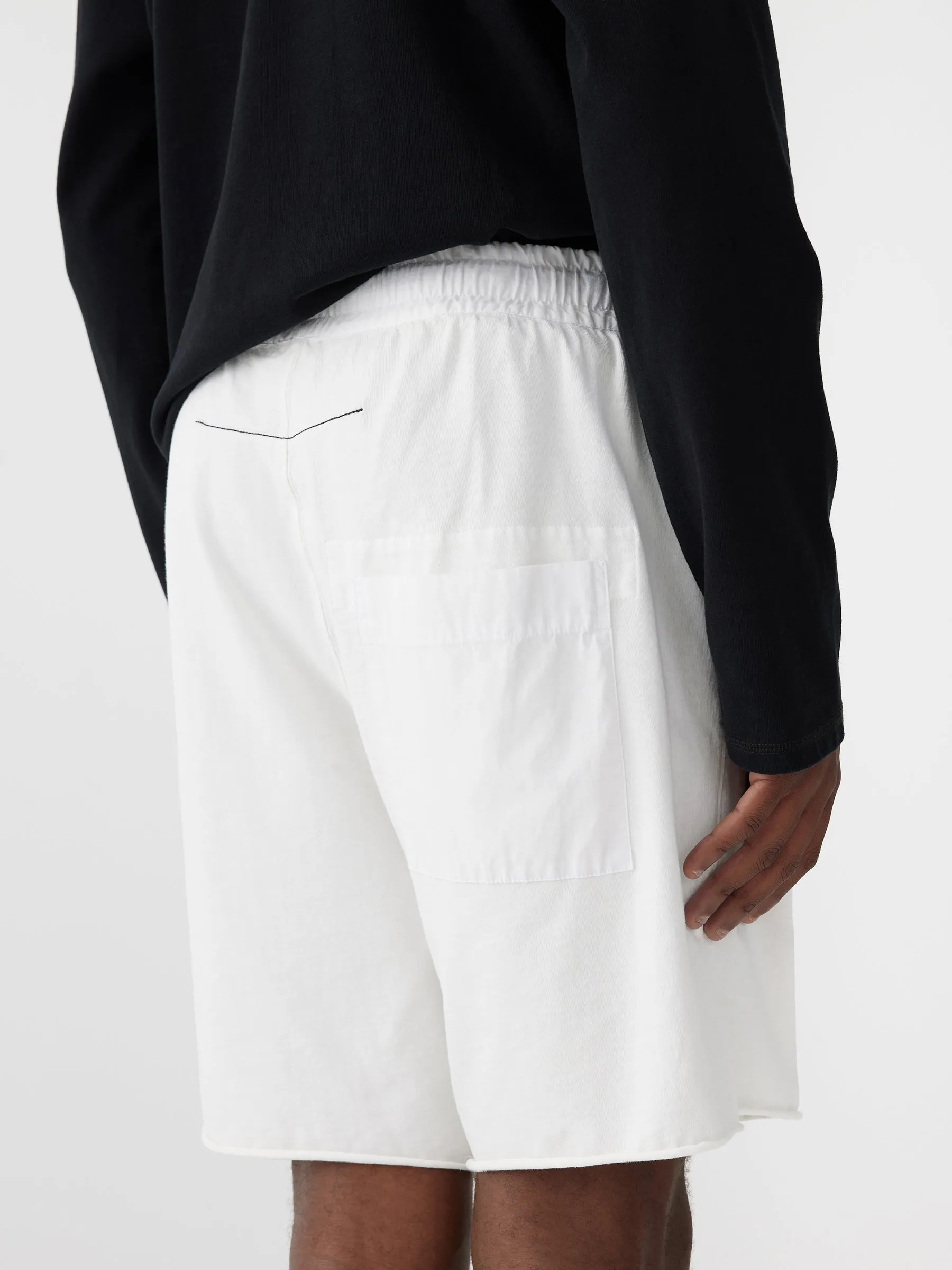 Raw Double Jersey Short sold by Bassike product image thumbnail 4