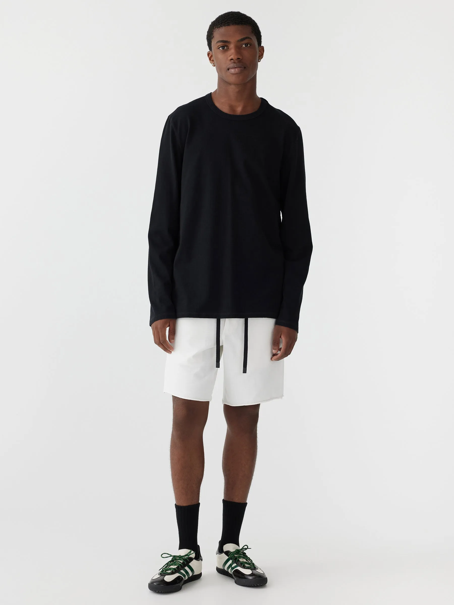 Raw Double Jersey Short sold by Bassike