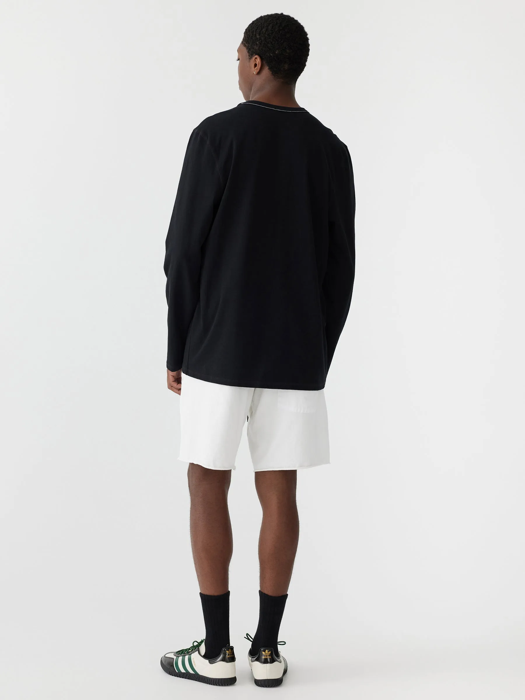 Raw Double Jersey Short sold by Bassike product image thumbnail 5