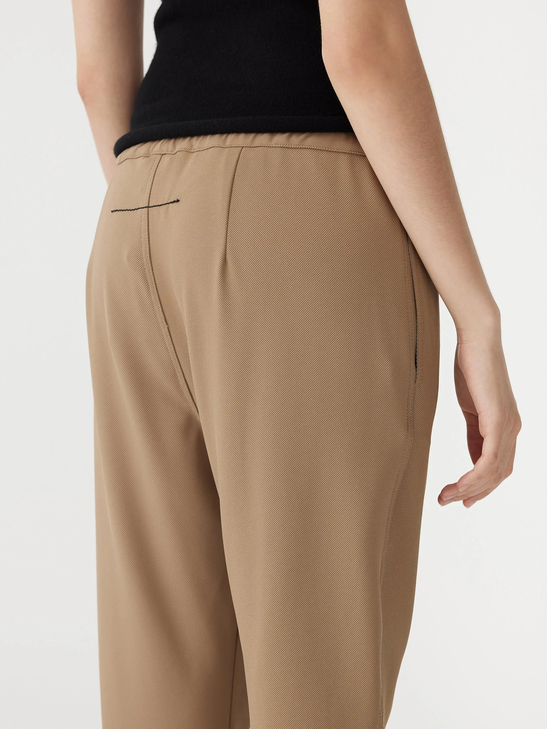 Stretch Twill Tapered Pant sold by Bassike product image thumbnail 5