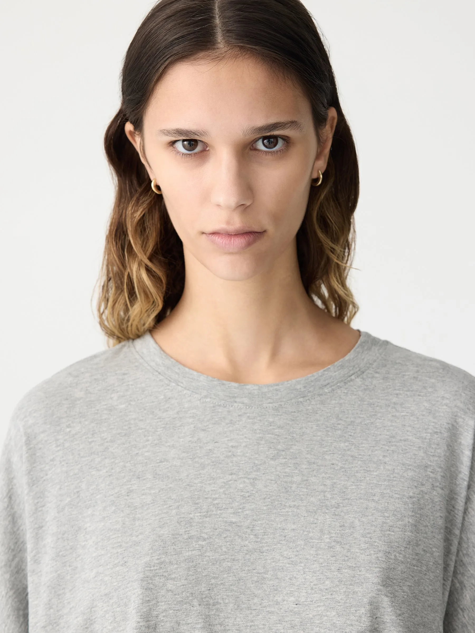 Slouch Side Step T-Shirt sold by Bassike product image thumbnail 3