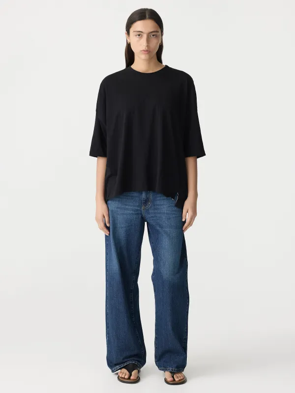 Slouch Side Step Short Sleeve T-Shirt sold by Bassike