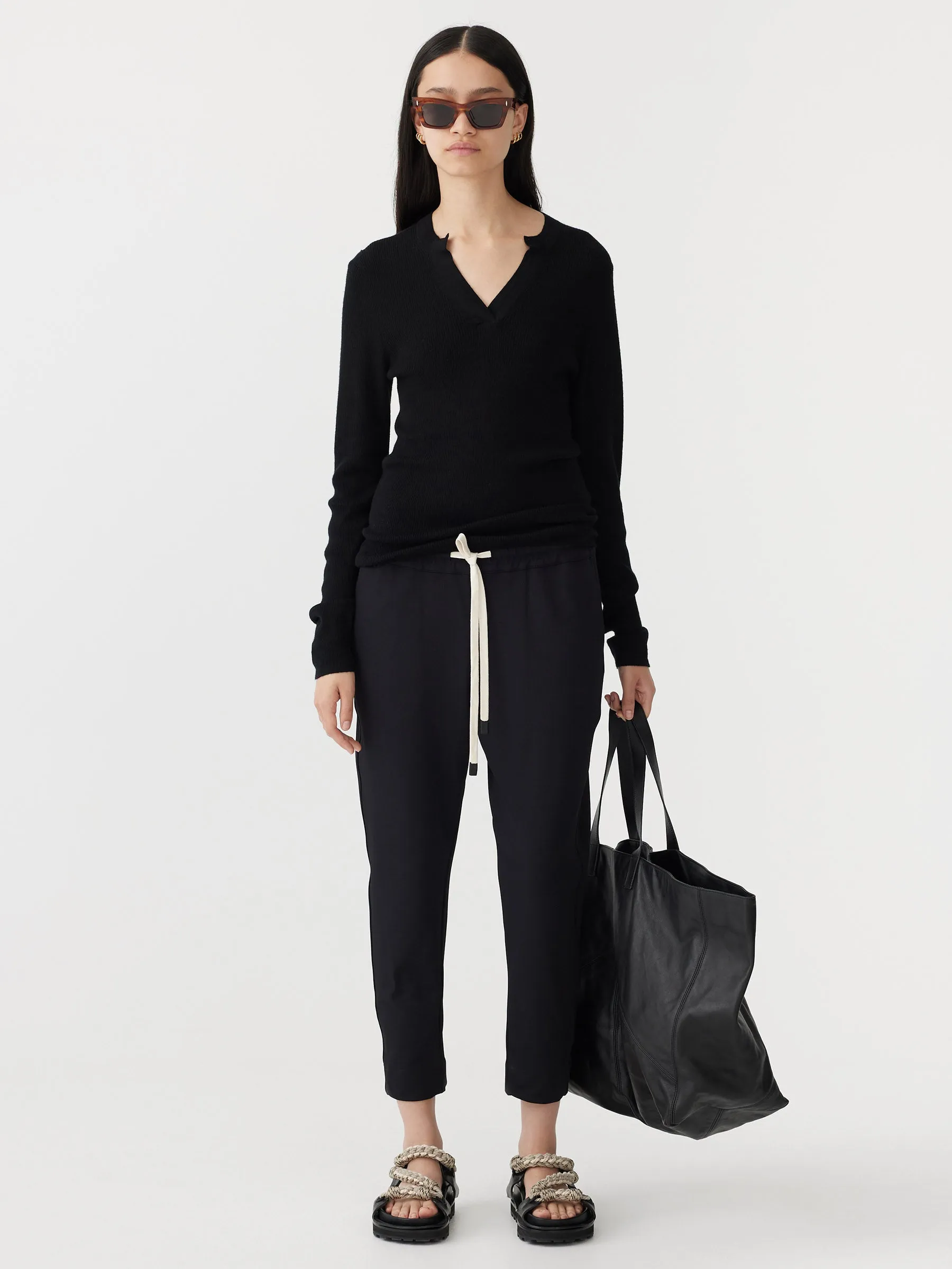 Stretch Twill Tapered Pant sold by Bassike