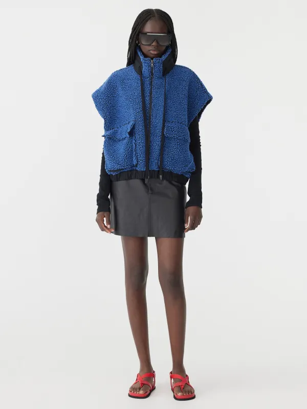 Boiled Wool Vest sold by Bassike