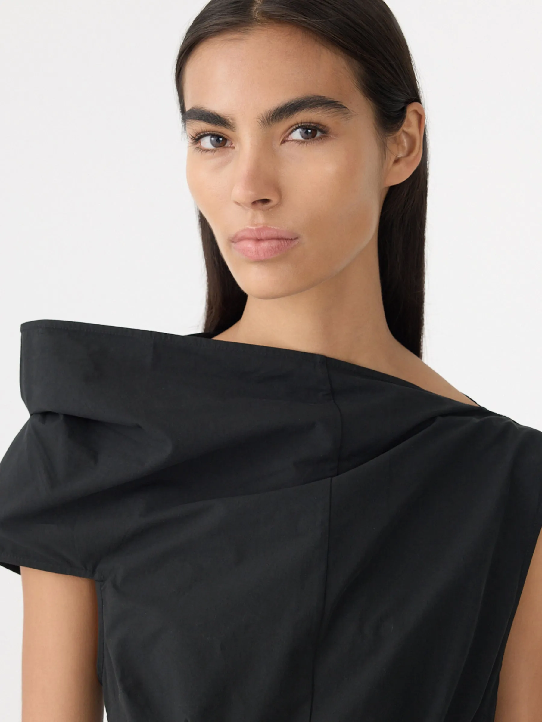 Cotton Off Shoulder Dress sold by Bassike product image thumbnail 3