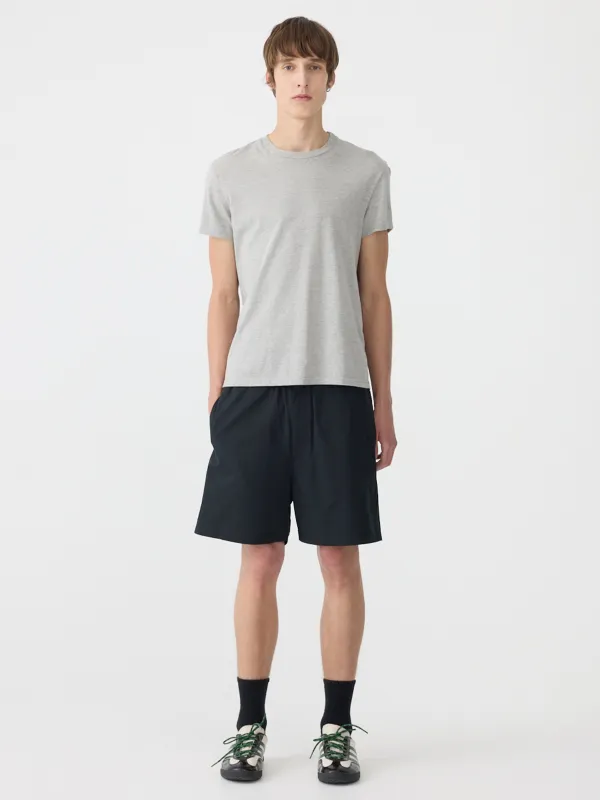 Crushed Cotton Pull On Short sold by Bassike