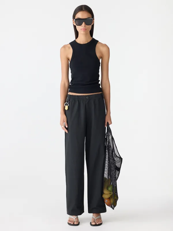 Crushed Cotton Utility Pant sold by Bassike