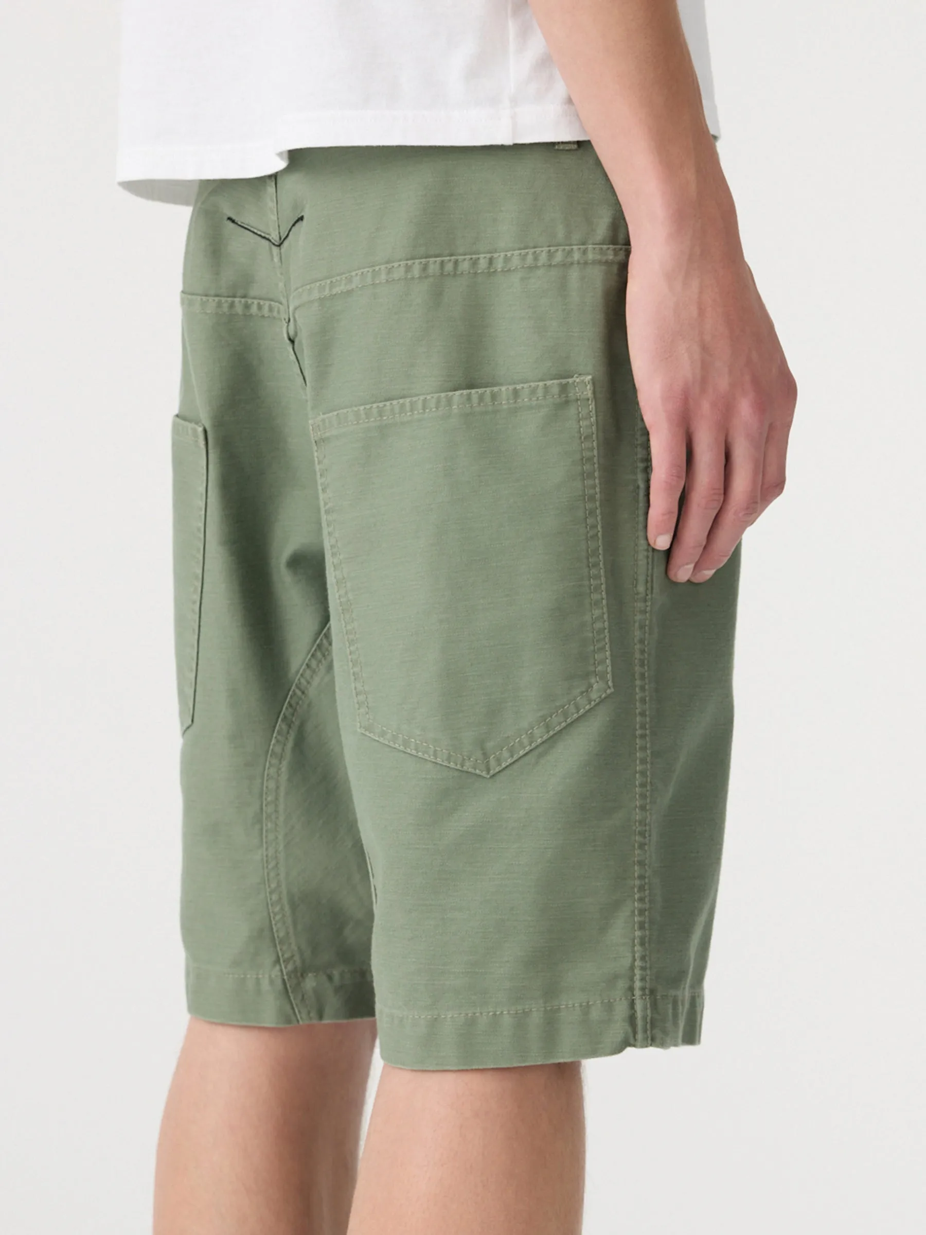 Cotton Lo Slung Short sold by Bassike product image thumbnail 4