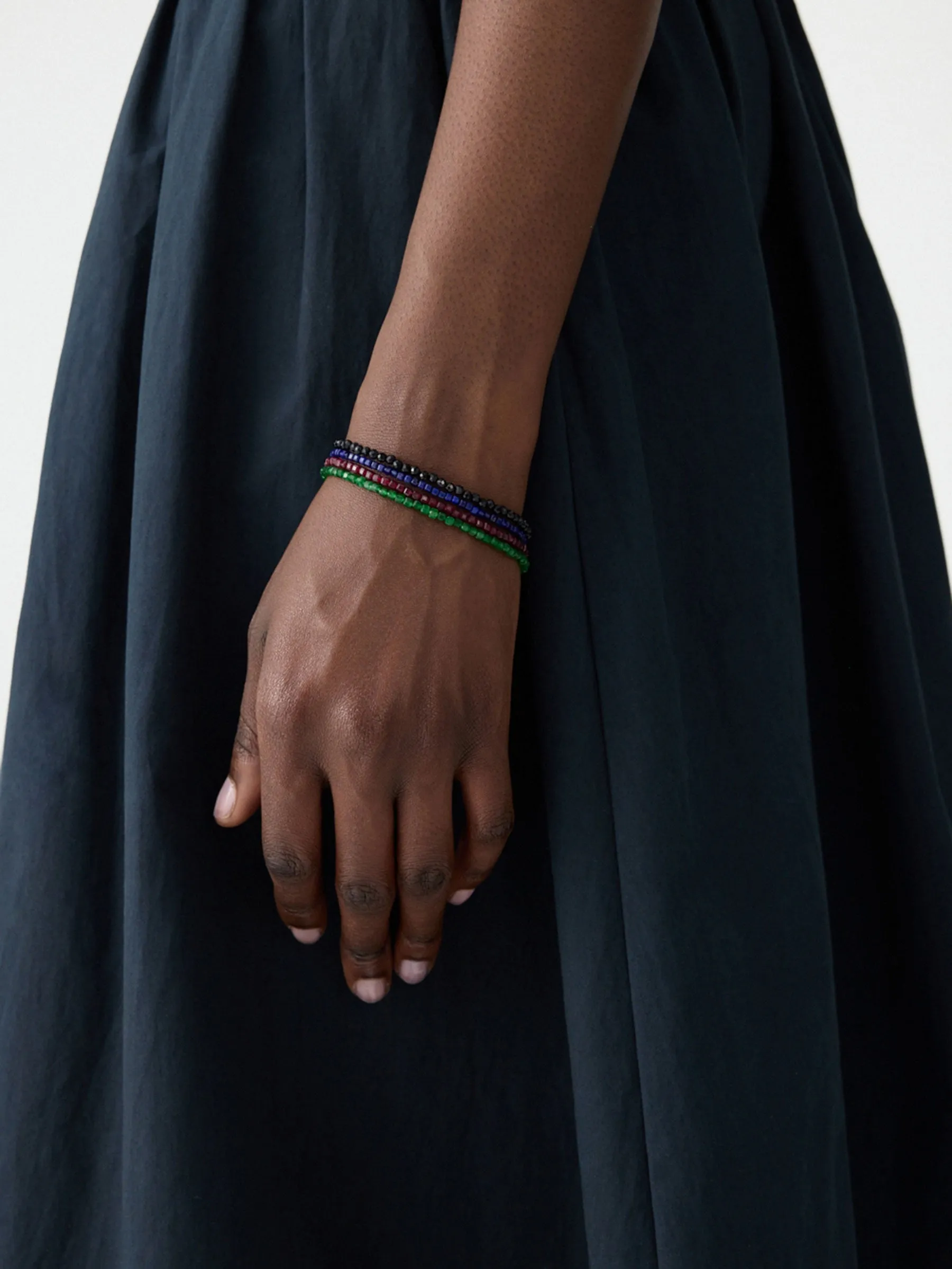 Lanai & Co Faceted Red Jade Bracelet sold by Bassike product image thumbnail 2