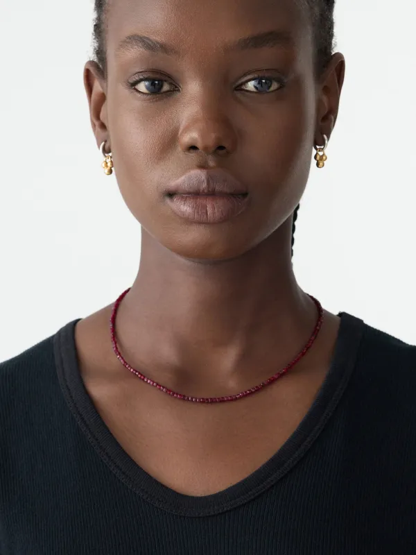 Lanai & Co Red Jade Necklace sold by Bassike