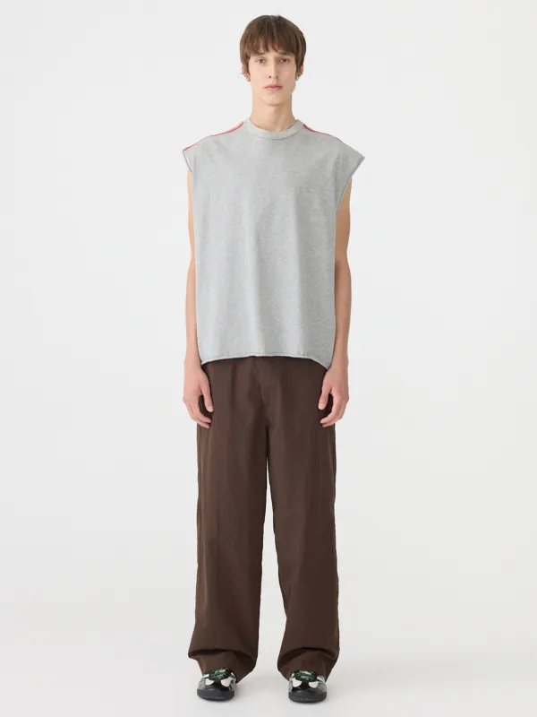 Raw Muscle Stripe Detail Tank sold by Bassike